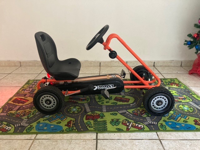 hauck Kids Pedal Go Kart, 4 Wheel Bike Cart, Ride for Ages 4-8, Green - Outdoor Bicycle Karts with Plastic Wheels for Boys and Girls customer photo 2