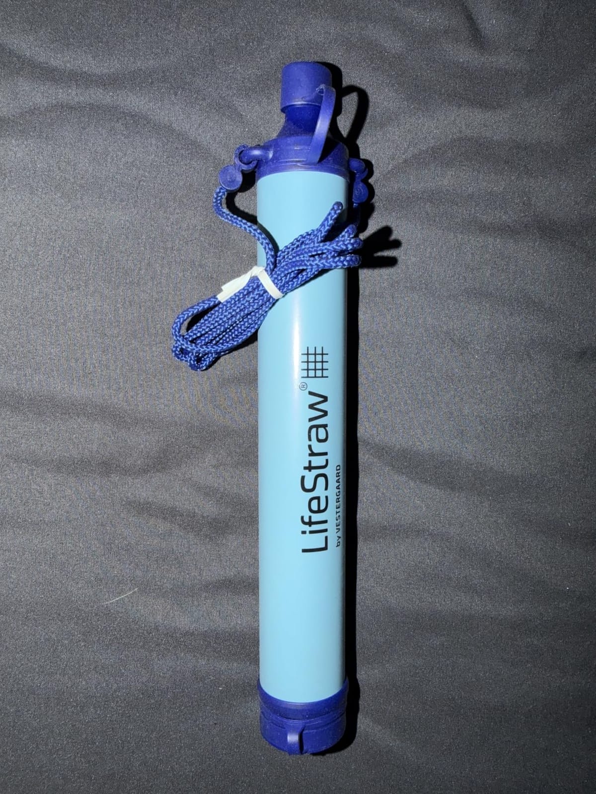 LifeStraw Personal Water Filter for Hiking, Travel and Emergency, Blue, 1PK | Water Filter for Hiking, Camping, Travel, and Emergency Preparedness, Removes Bacteria and Parasites customer photo 2