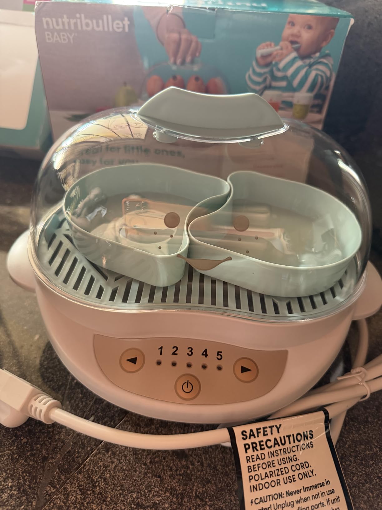 nutribullet Baby BSR-0801N Turbo Food Steamer customer photo 2