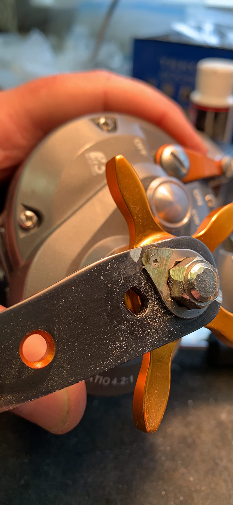 Okuma Cold Water Linecounter Trolling Reel customer photo 2