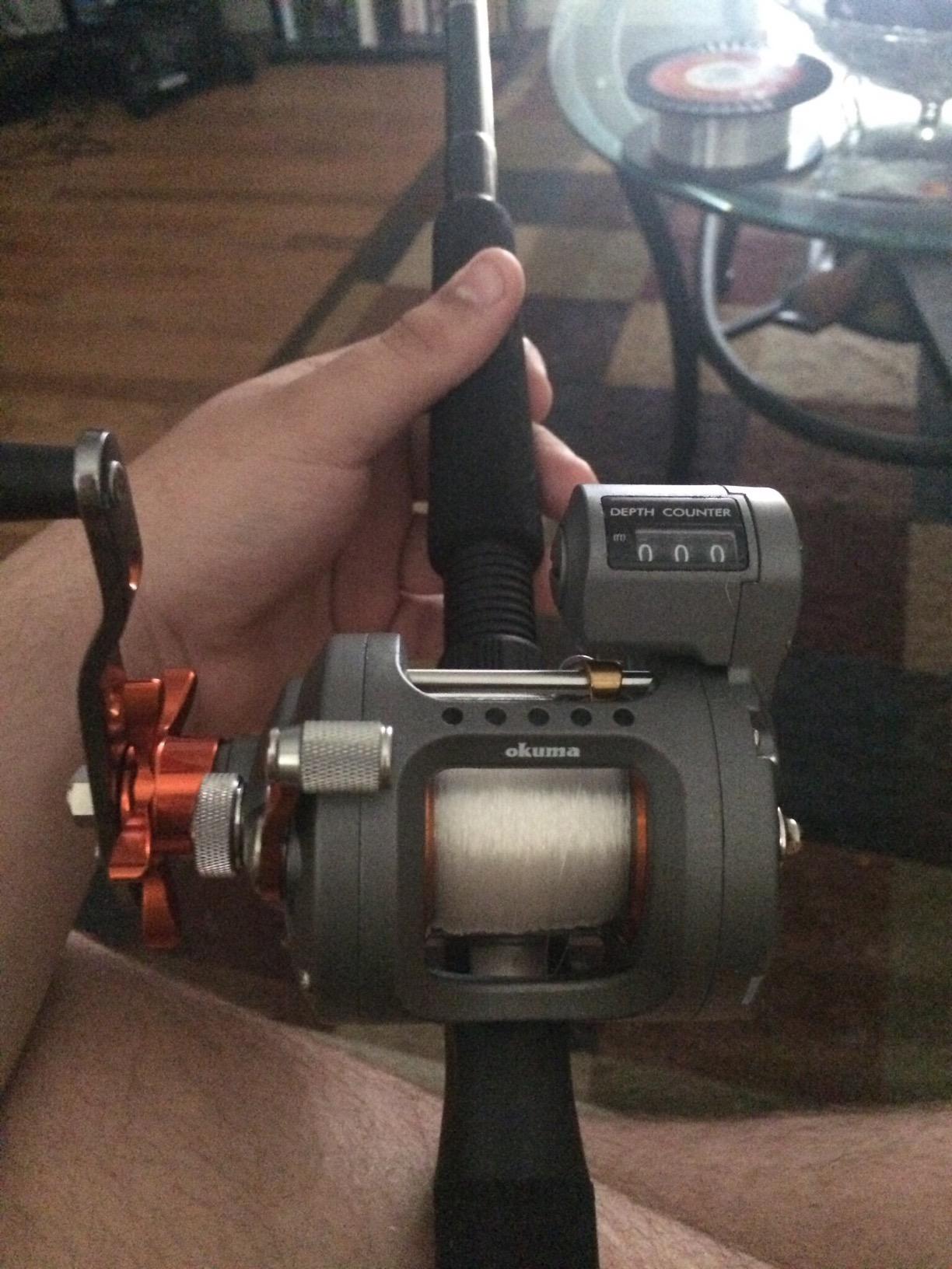 Okuma Cold Water Linecounter Trolling Reel customer photo 1