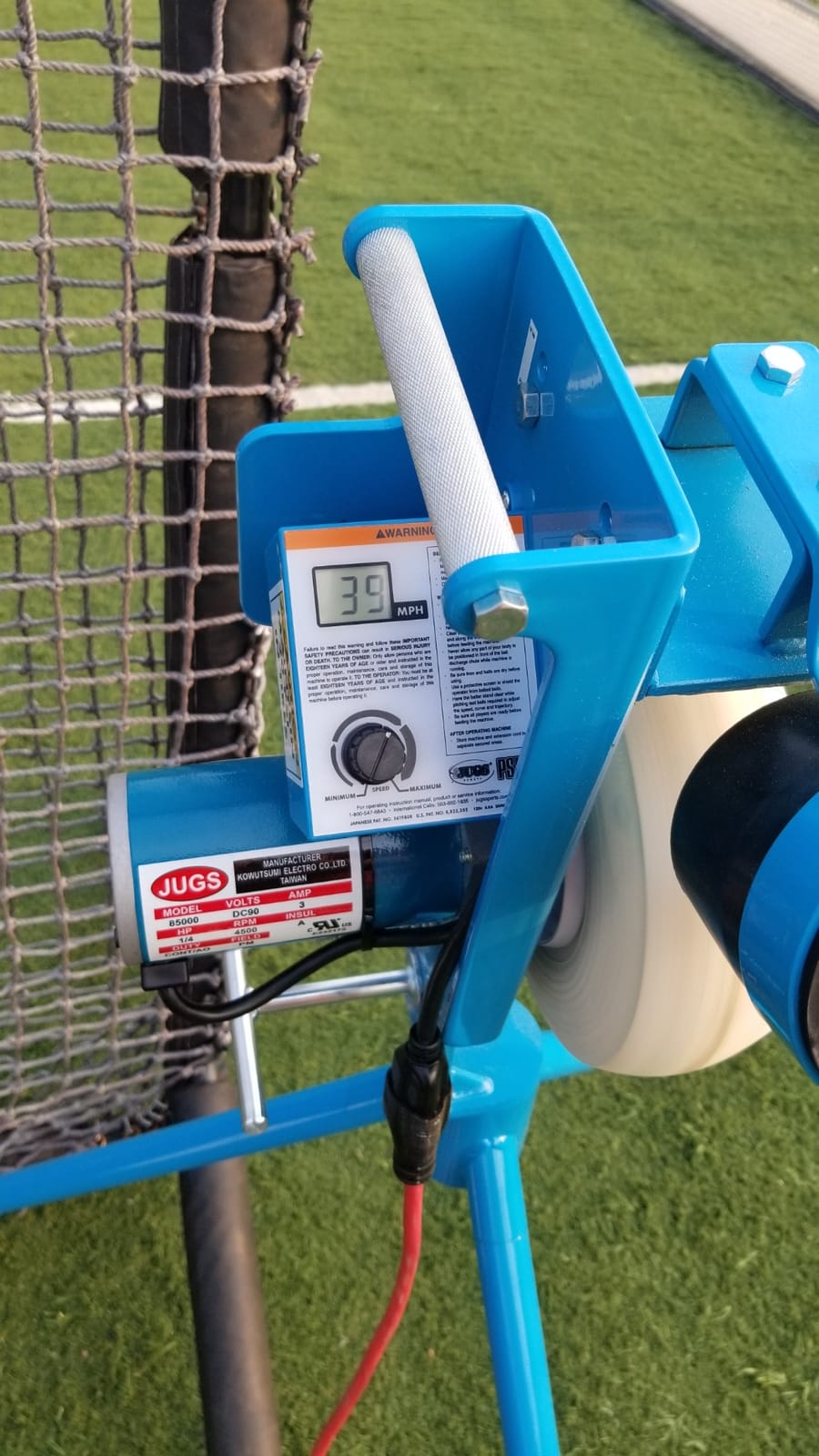 JUGS PS50 Baseball and Softball Pitching Machine - The Introductory-Level Pitching Machine That Throws up to 50 mph. Throws Both Baseballs and softballs. customer photo 2