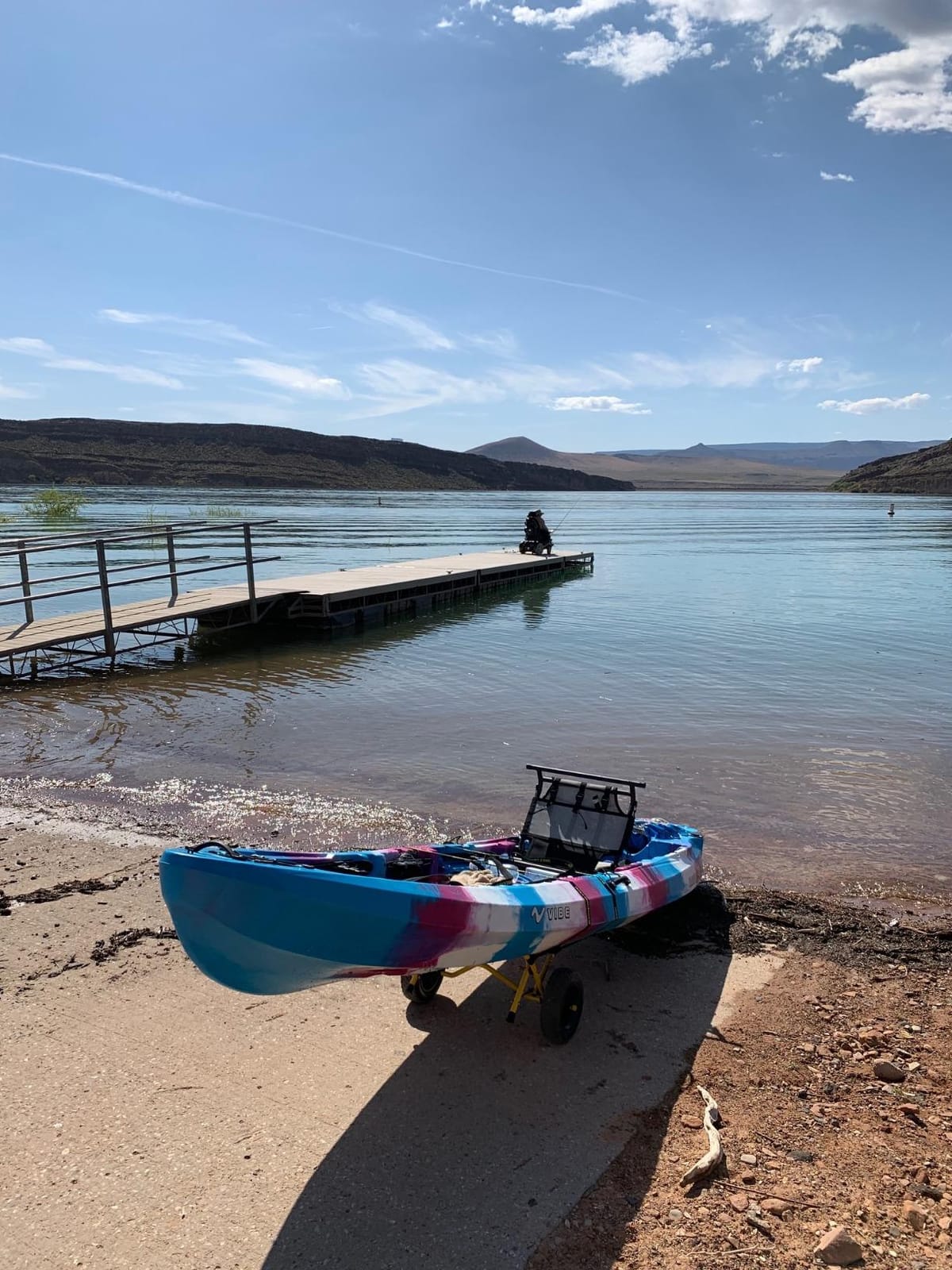 Suspenz Kayak Canoe Transport Trailer, DLX Kayak Cart, Trolley with Airless Wheels and Straps, Weight Capacity 150 lbs, Yellow (22-0044) customer photo 1