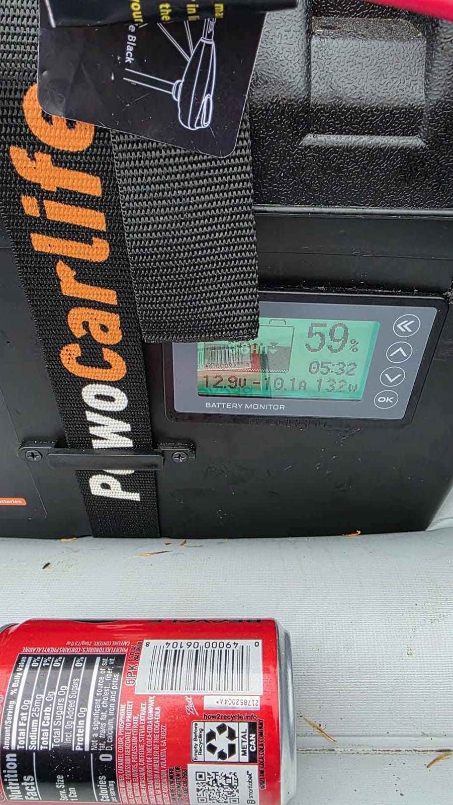 Newport NV-Series Thrust Saltwater Transom Mounted Trolling Electric Trolling Motor w/LED Battery Indicator customer photo 1