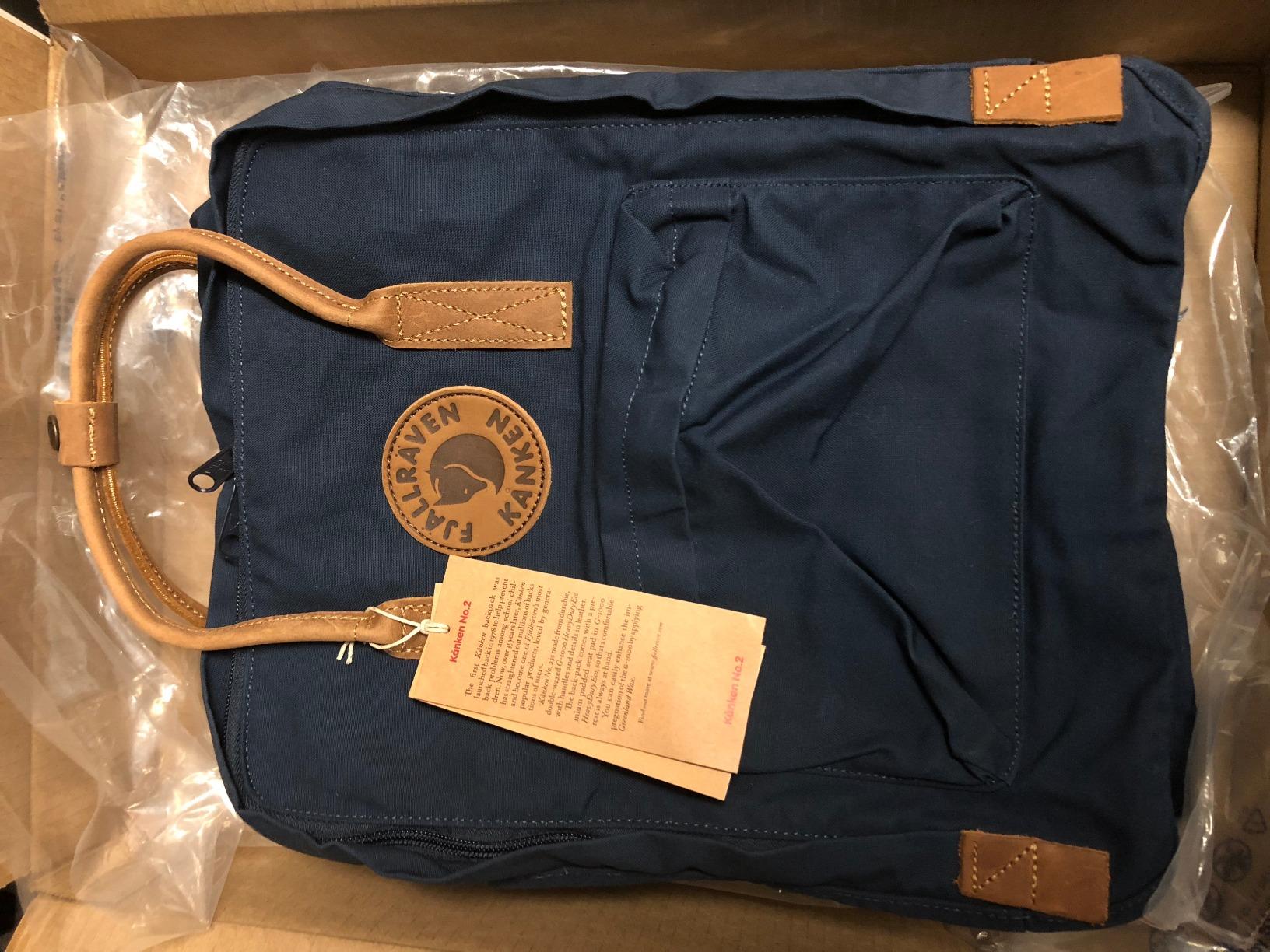 Fjallraven Kanken No. 2 Backpack, Black customer photo 2