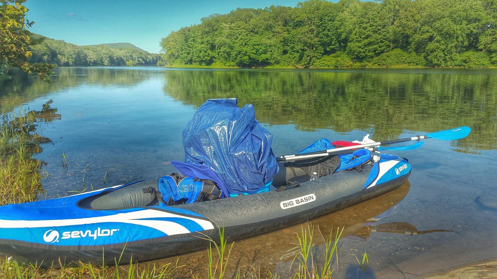 Sevylor Big Basin 3-Person Inflatable Kayak with Adjustable Seats & Carry Handles, Heavy-Duty PVC Construction customer photo 2