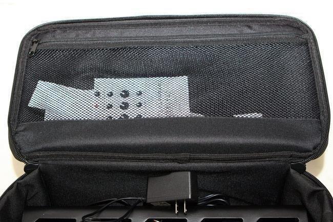 Gator Cases Aluminum Guitar Pedal Board with Carry Bag; Small: 15.75