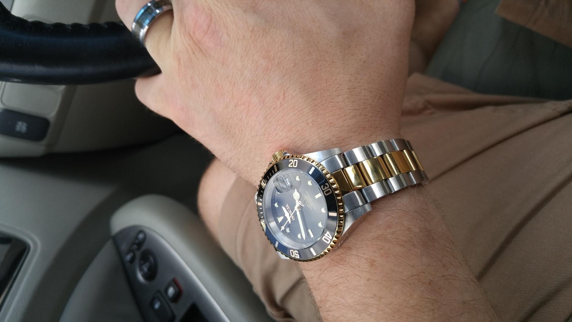 Men's Pro Diver Collection Coin-Edge Automatic Watch customer photo 1