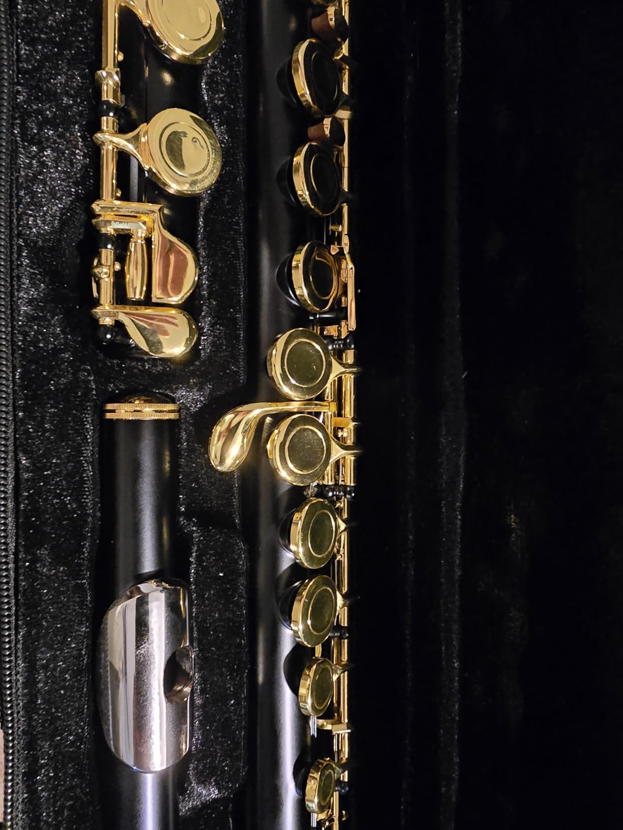Glory Closed Hole C Flute With Case, Tuning Rod,Joint Grease and Cloth, Gloves, Nickel Siver customer photo 1