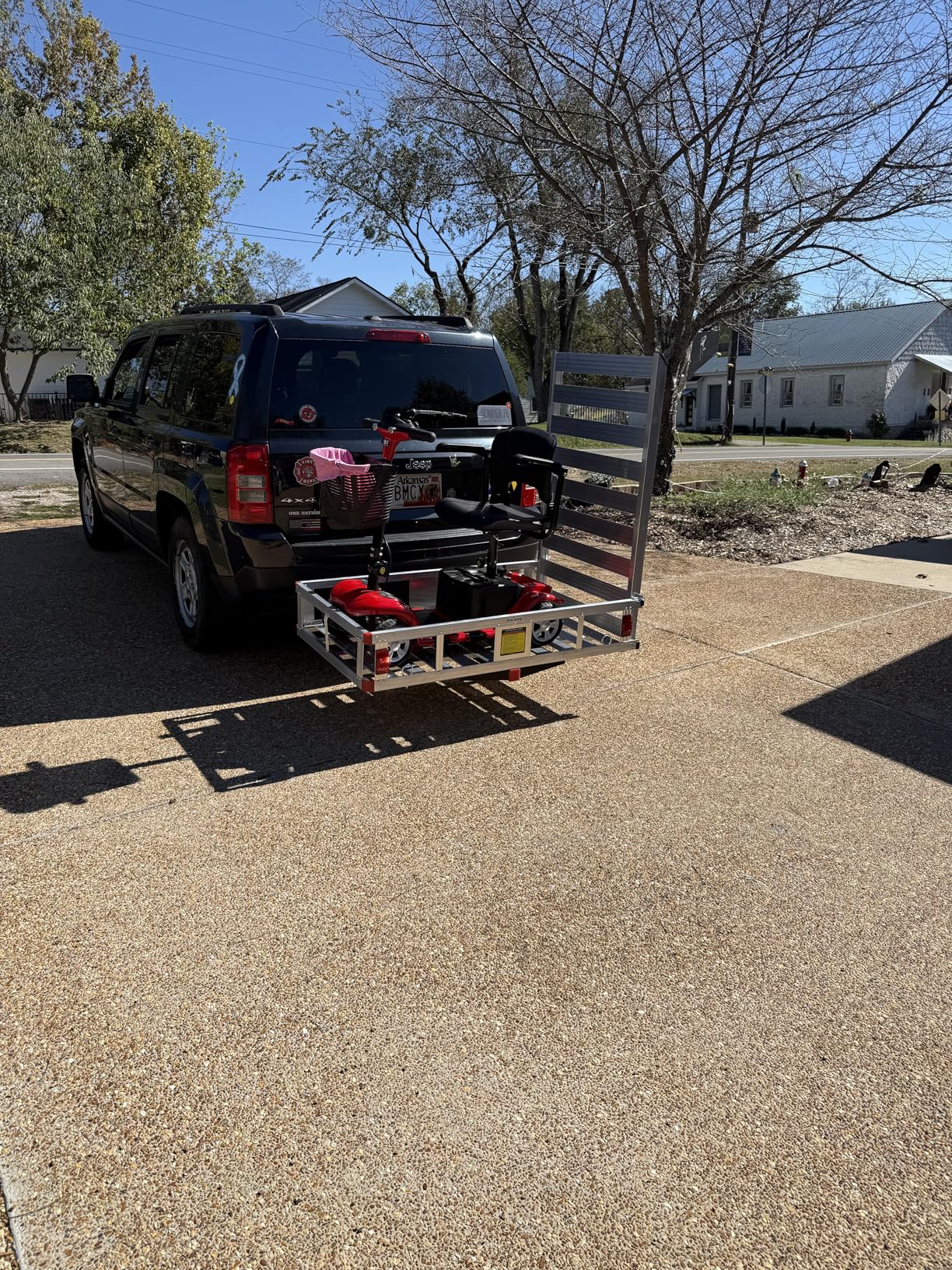Wheelchair Scooter Carrier w/Ramp, Car Truck SUV, 500 lb Cap, Silver Spring customer photo 2