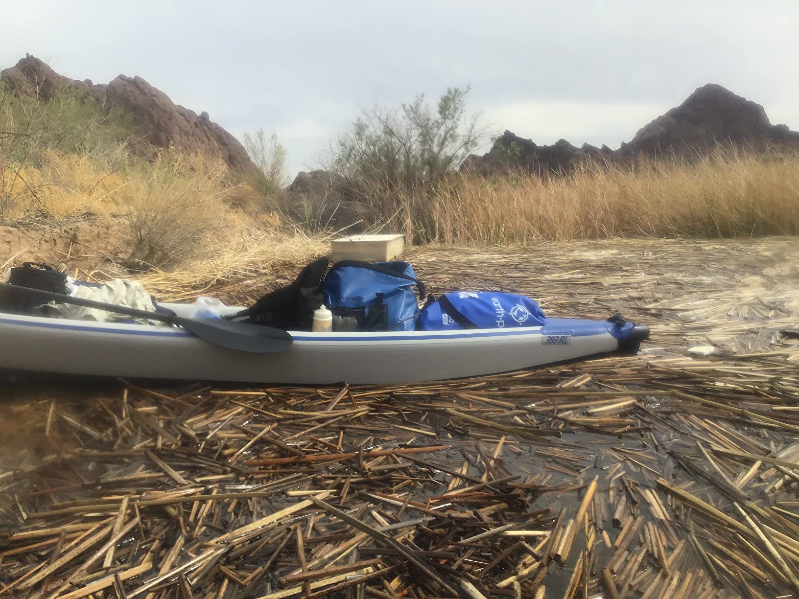 Sea Eagle RazorLite Inflatable Kayak - Lightweight, Drop Stitch, High Speed Touring Kayak - Solo or Tandem - Tall Back Seat(s), Paddle(s), Backpack, Skeg and Pump customer photo 2