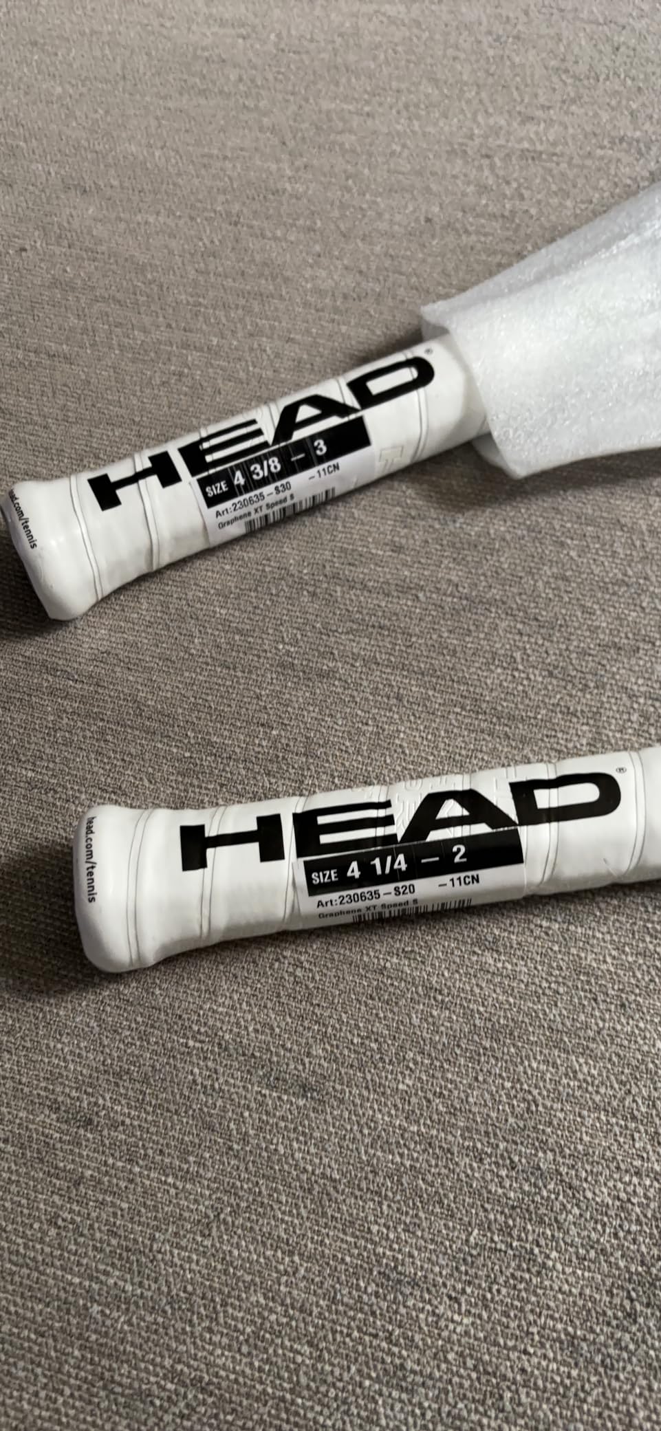 HEAD Graphene XT Speed S Tennis Racquet - Graphene XT Technology, Strung, Mid-Weight, Intermediate Level customer photo 1