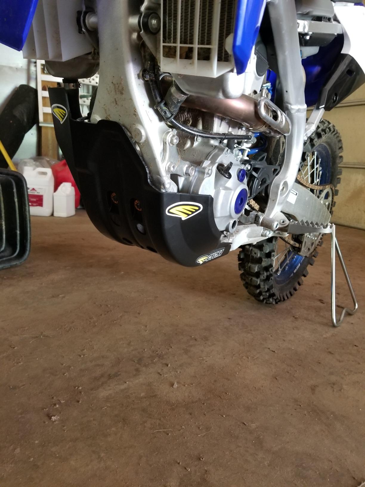 Cycra Full Coverage Skid Plate (Black) Compatible with 14-18 Yamaha YZ250F customer photo 2