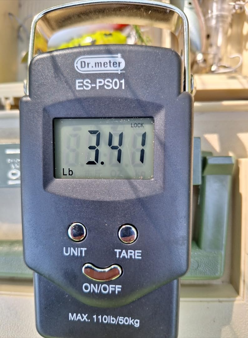 Dr.meter Fish Scale, 110 lb Digital Luggage Scale with Tape customer photo 1