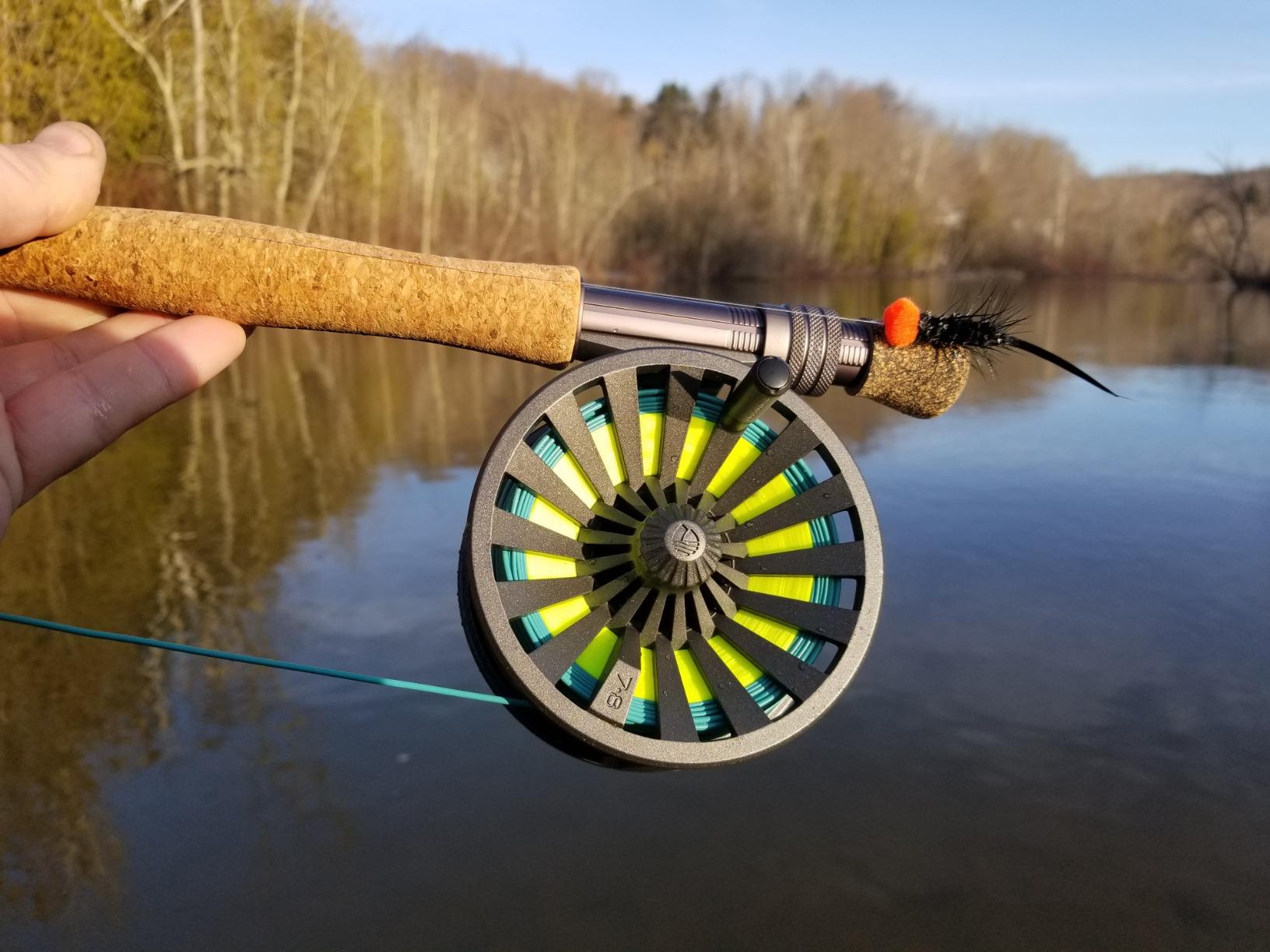 Redington Behemoth Fly Reel - Heavy-Duty Carbon Drag, Large Arbor, Die-Cast Frame & Deep V-Spool - Freshwater & Saltwater Fly Fishing Reel for Trout, Bass, Salmon & Big Game customer photo 1