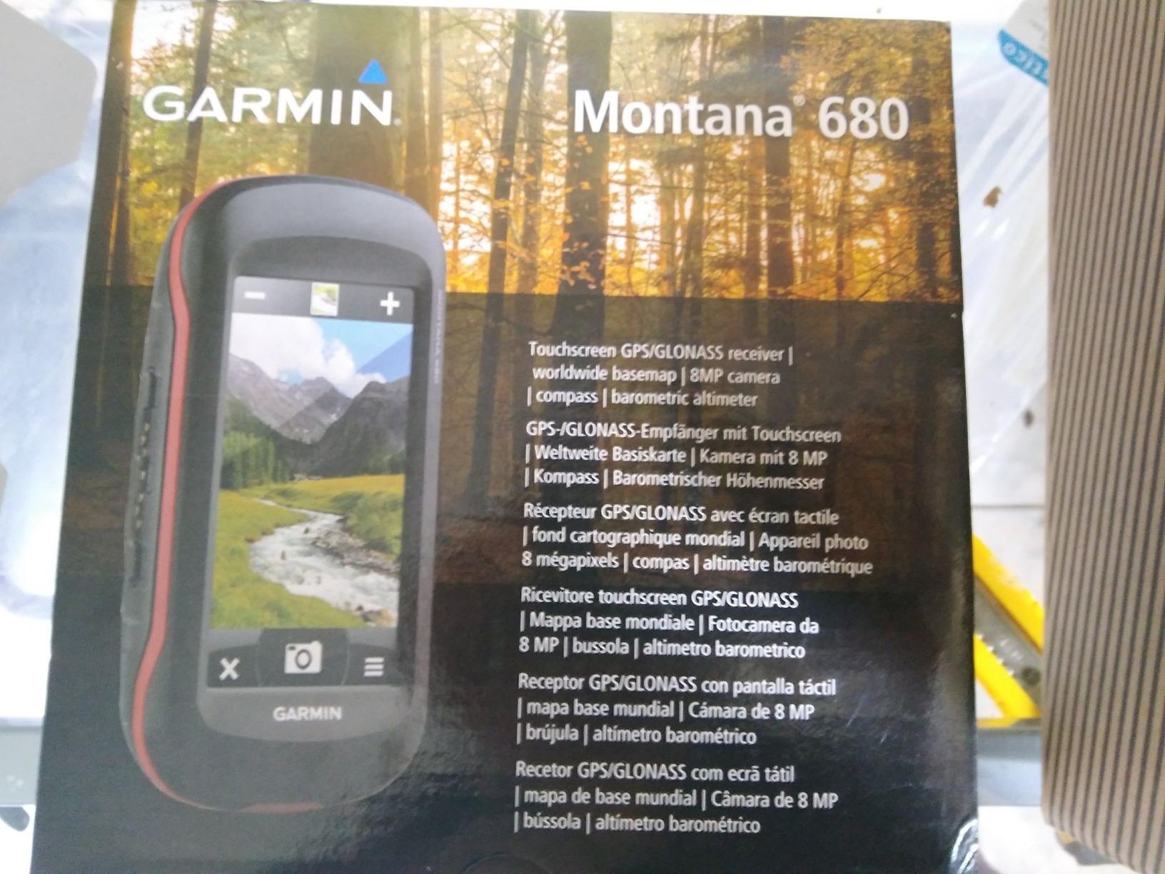 Garmin Montana 680, Touchscreen Hiking Handheld, GPS/GLONASS with 8 Megapixel Camera customer photo 2