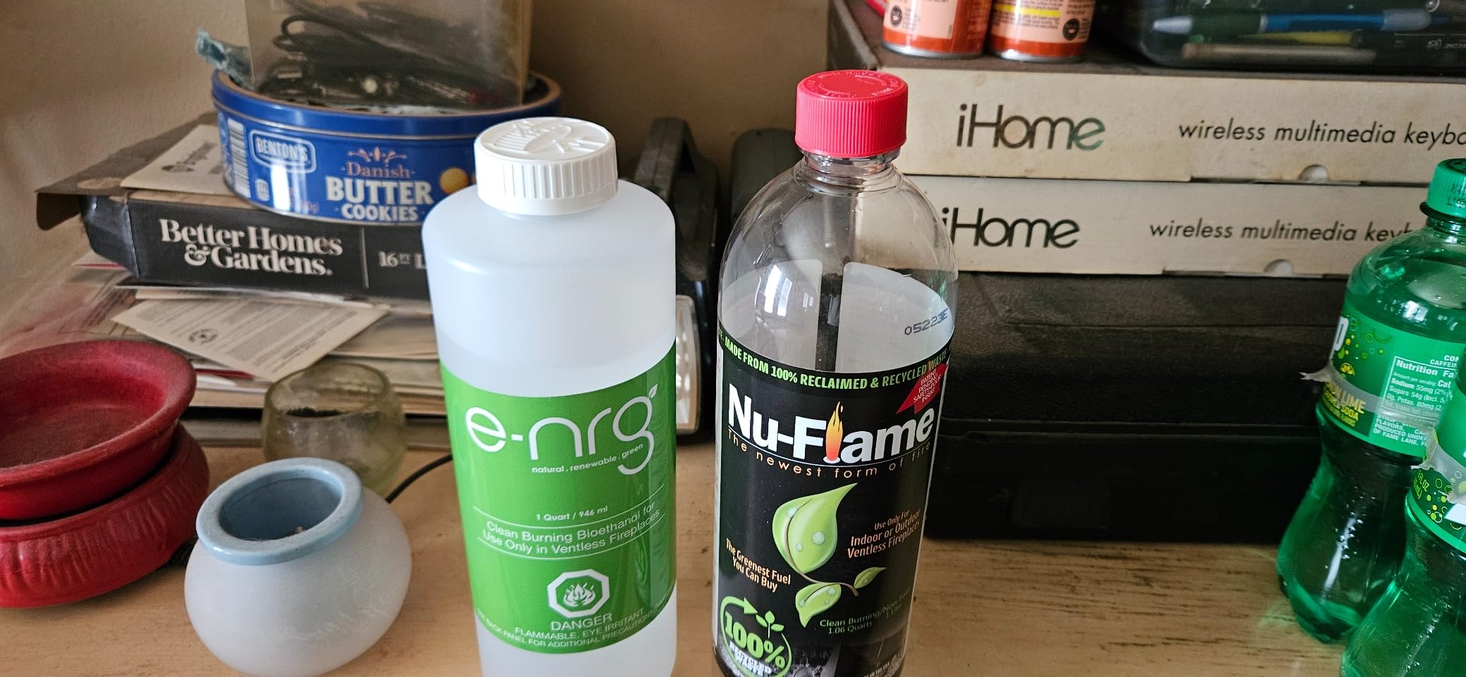 16 QUARTS Odorless, Smoke-Free Ethanol Fireplace Fuel | e-NRG Bioethanol customer photo 1