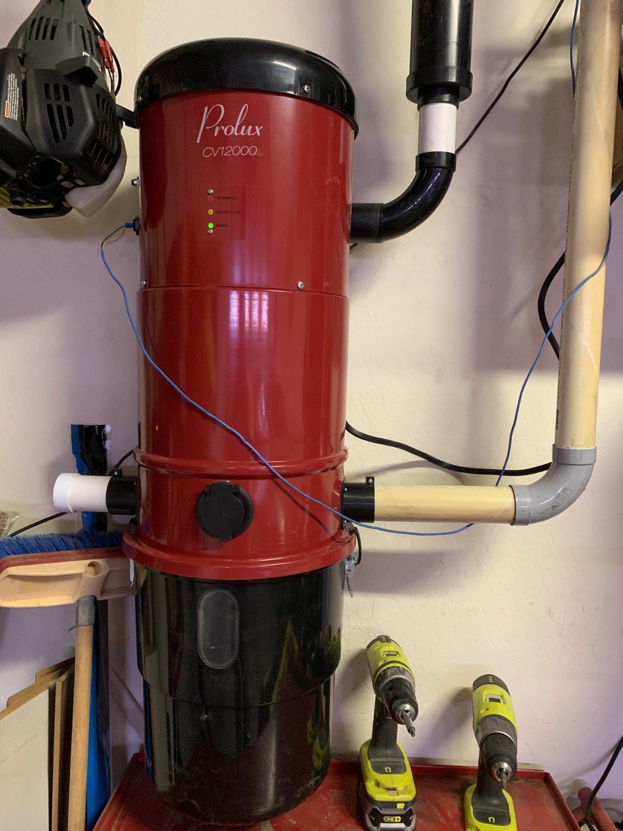 Prolux CV12000 Central Vacuum - 25 Year Service Promise, No Suction Loss Design, Made in North America, 2-Stage Bypass Motor, Large Capacity Powerful System customer photo 2