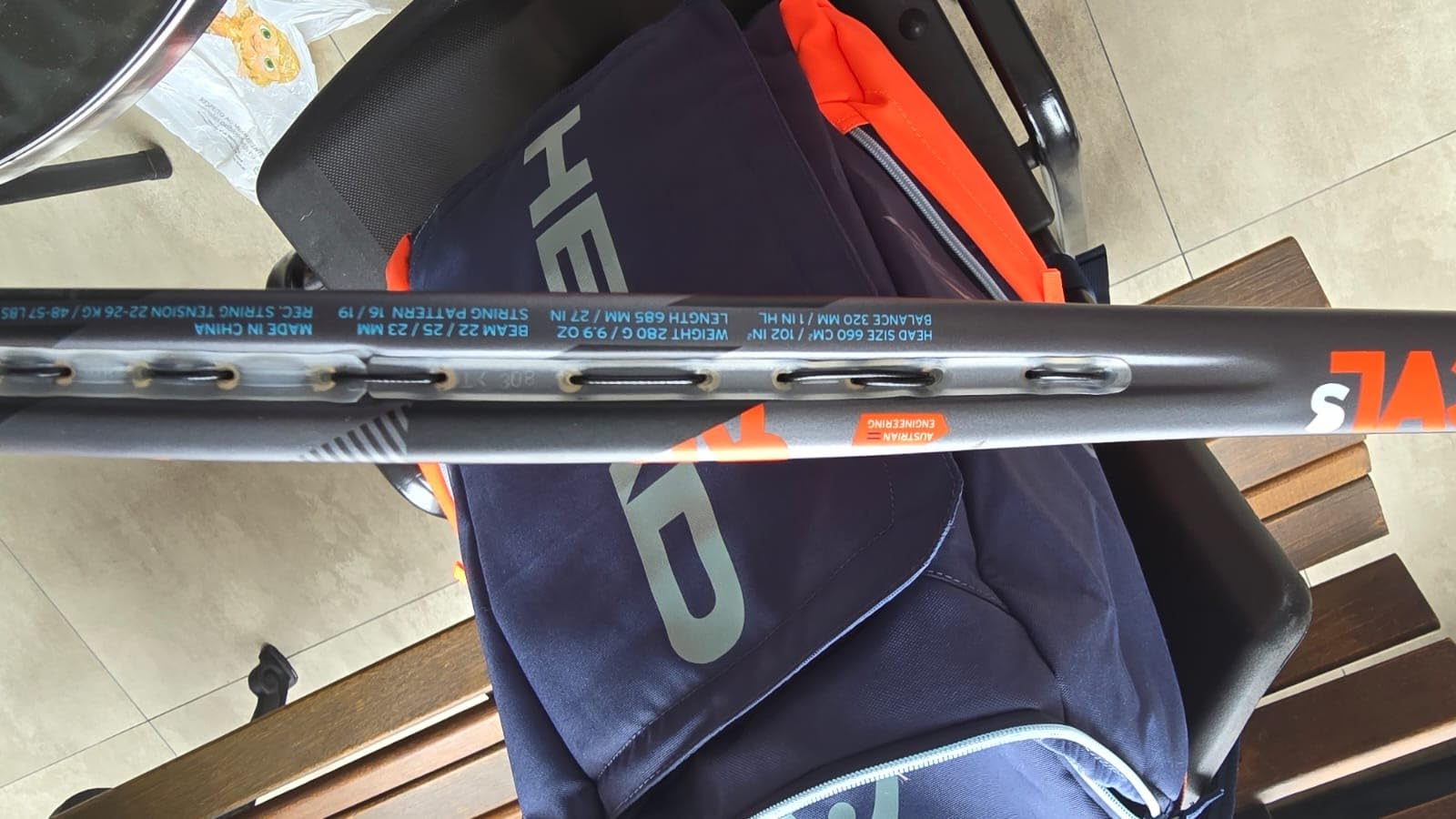 HEAD Graphene XT Radical S Tennis Racket - Pre-Strung 27 Inch Graphite Racquet customer photo 2