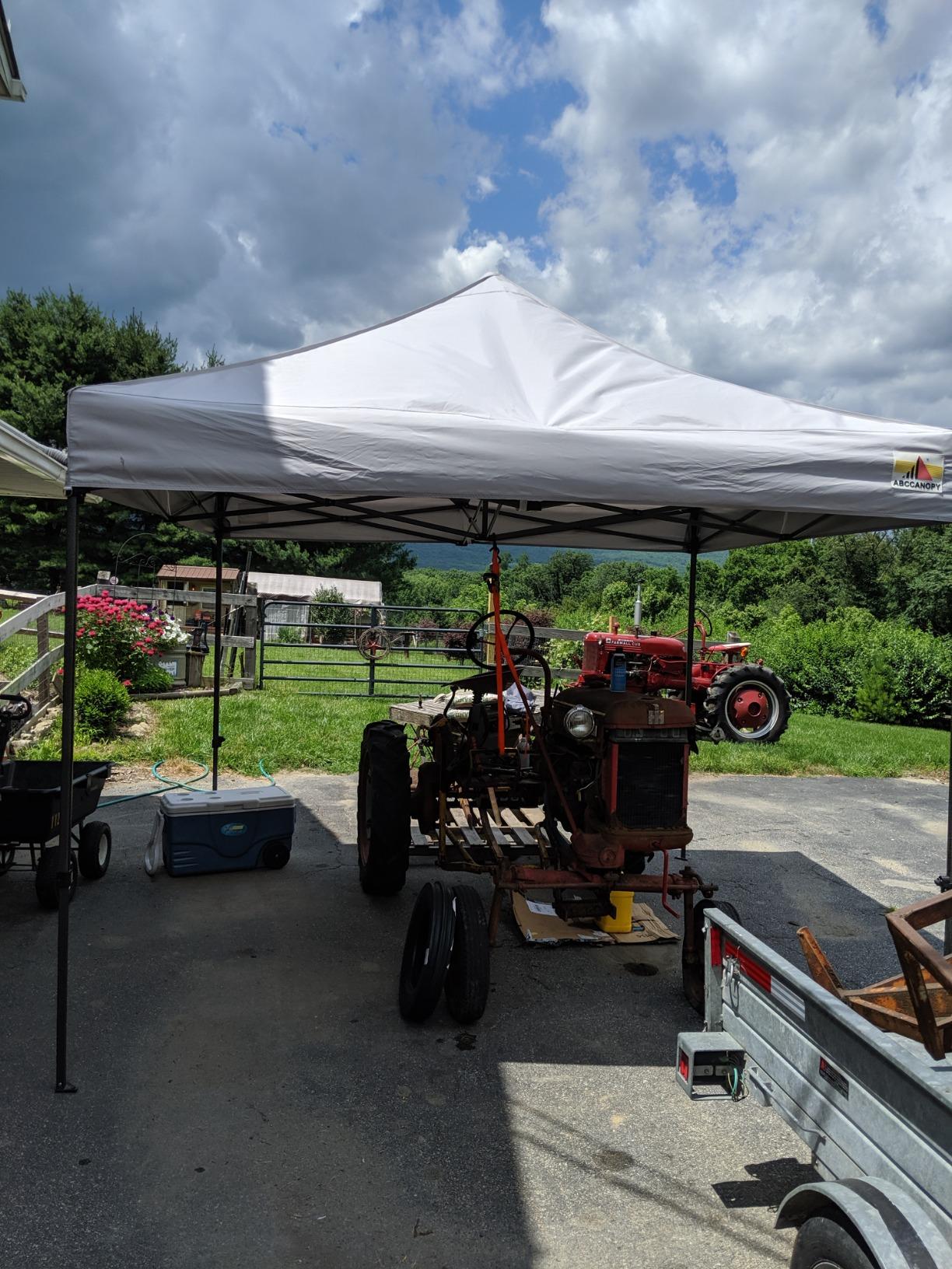 ABCCANOPY Patio Pop Up Canopy Tent 10x10 Commercial-Series (Black) customer photo 2