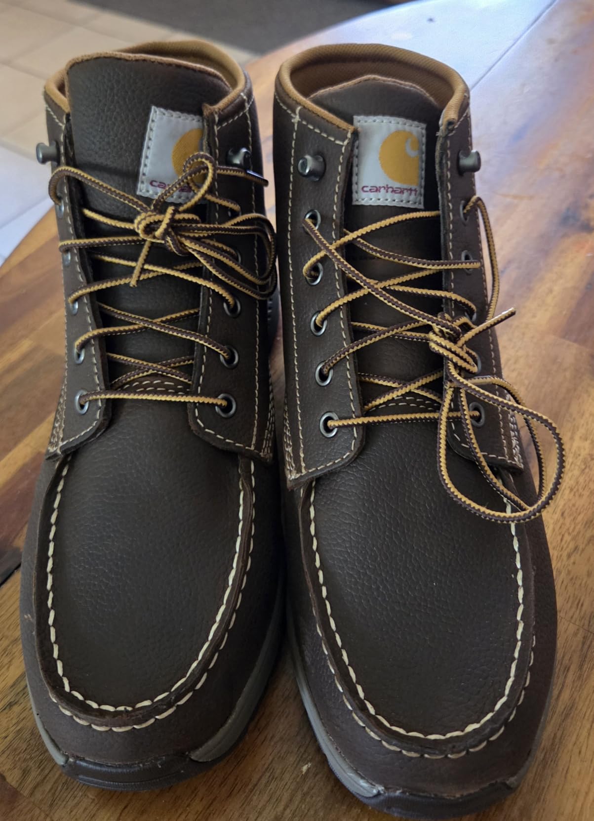 Carhartt Men's CMX4023 Lightweight Wedge Moc Toe Chukka customer photo 1