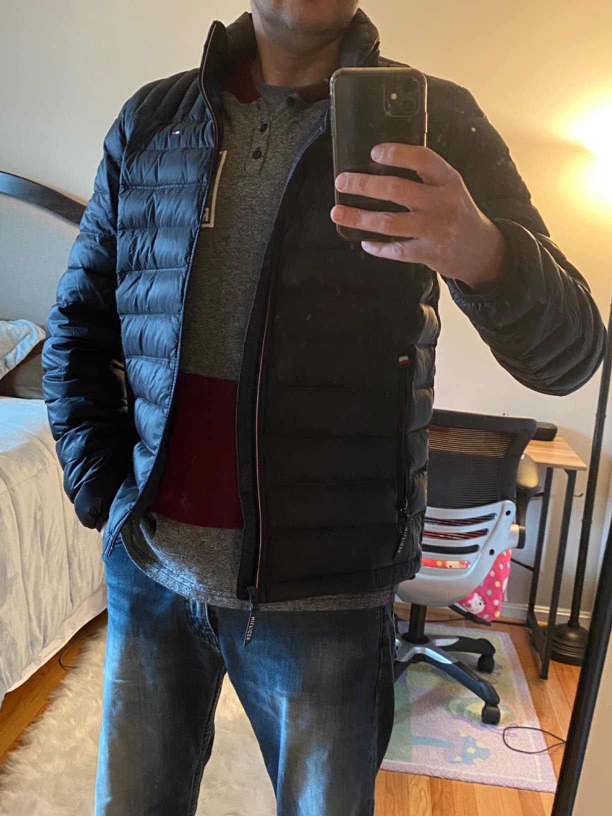 Tommy Hilfiger Men's Packable Down Puffer Jacket customer photo 1