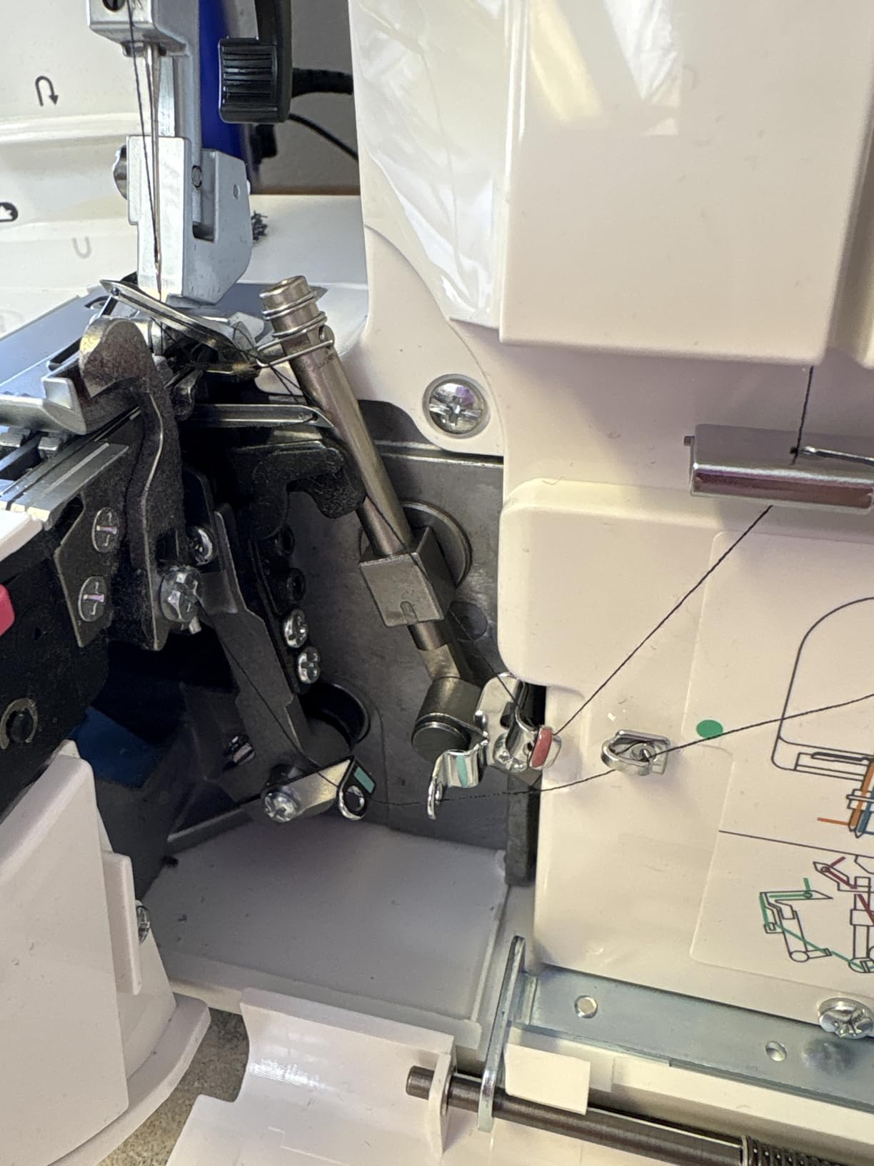 Janome MOD-8933 Serger with Lay-In Threading, 3 and 4 Thread Convertible with Differential Feed customer photo 2