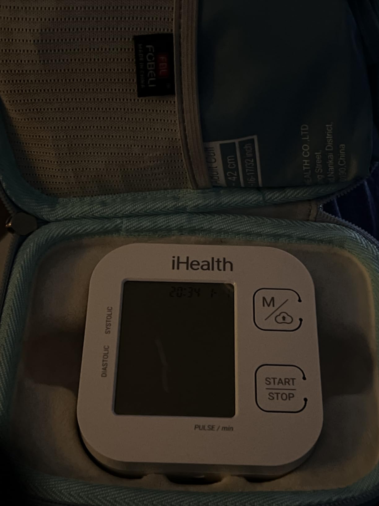 iHealth Track Smart Upper Arm Blood Pressure Monitor with Wide-Range Cuff | Bluetooth BP monitor for standard to large adult arms, compatible with iOS and Android customer photo 2