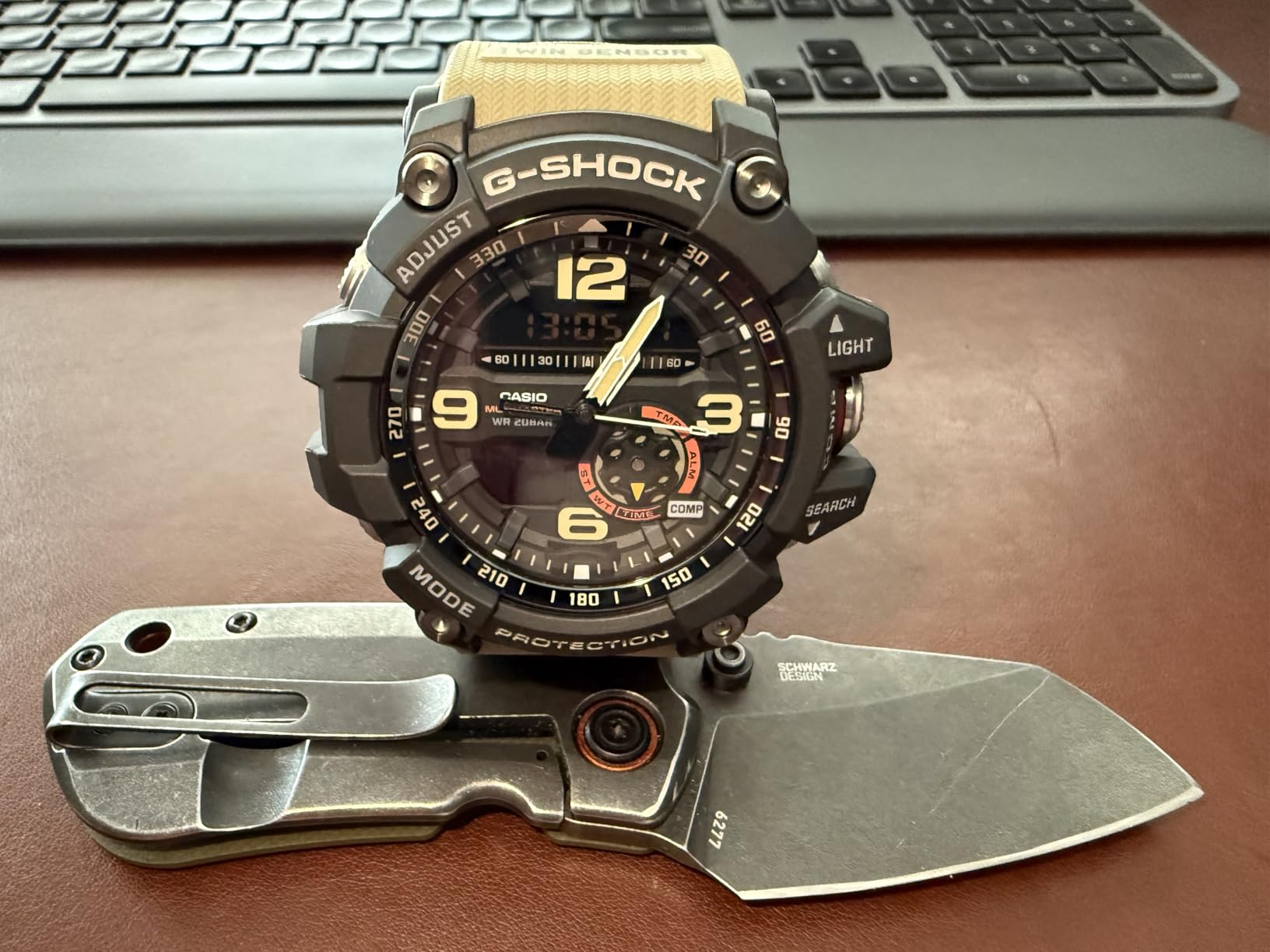 G-Shock MUDMASTER GG1000-1A5 Twin Sensor Watch Mud Resistant Shock Resistant 200M Water Resistant Compass Thermometer customer photo 1