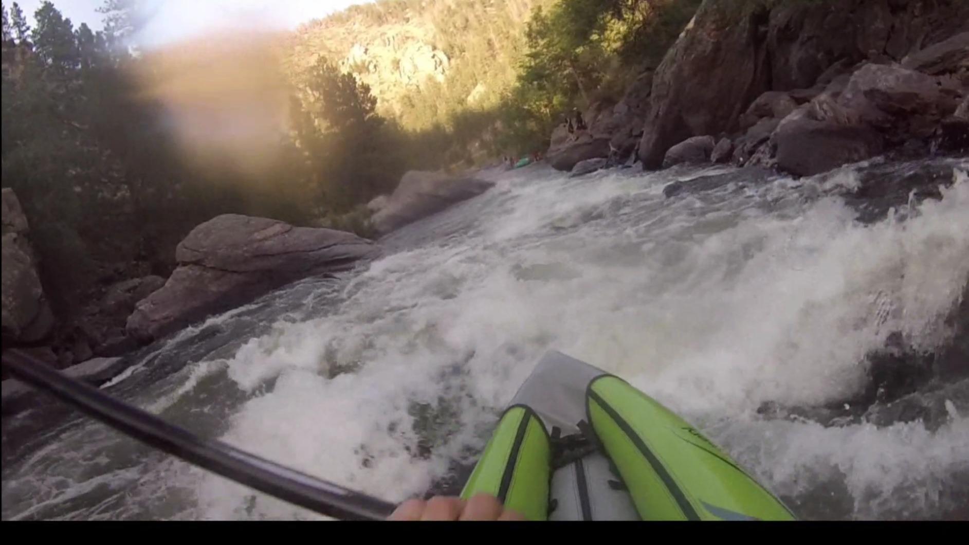 Tributary Tomcat Solo Inflatable Kayak, Red customer photo 1