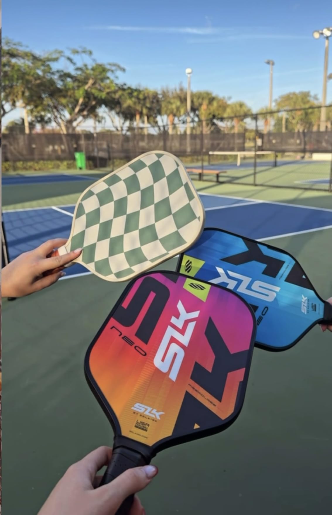 Selkirk Sport SLK Neo Pickleball Paddles Set of 2 + Pickleballs + Sling Bag | Pickle Ball Rackets 2 Pack in Graphite or Fiberglass, with an Expanded Sweet Spot customer photo 2
