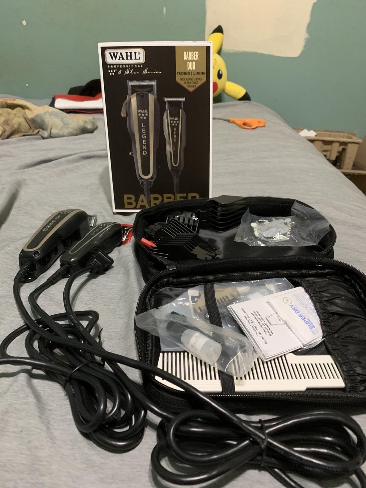 Wahl Professional 5 Star Barber Combo, Corded Legend Clipper & Hero Trimmer - Model 8180 customer photo 2