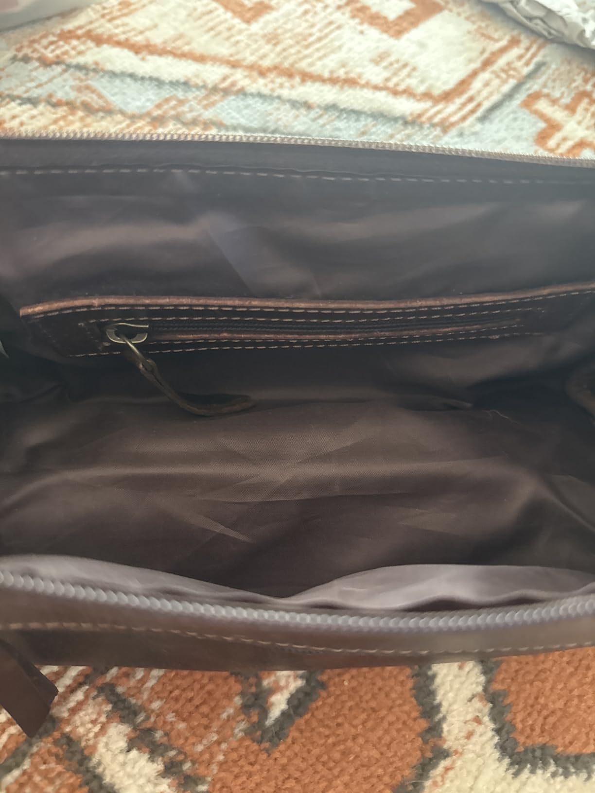 Leather Toiletry Bag for Men - Full Grain Travel Dopp Kit & Shaving Bag | Main Compartment, Interior & Exterior Zip Pockets, YKK Zippers, Waterproof Lining; TSA Carry-On; Gifts for Him, Brown customer photo 1