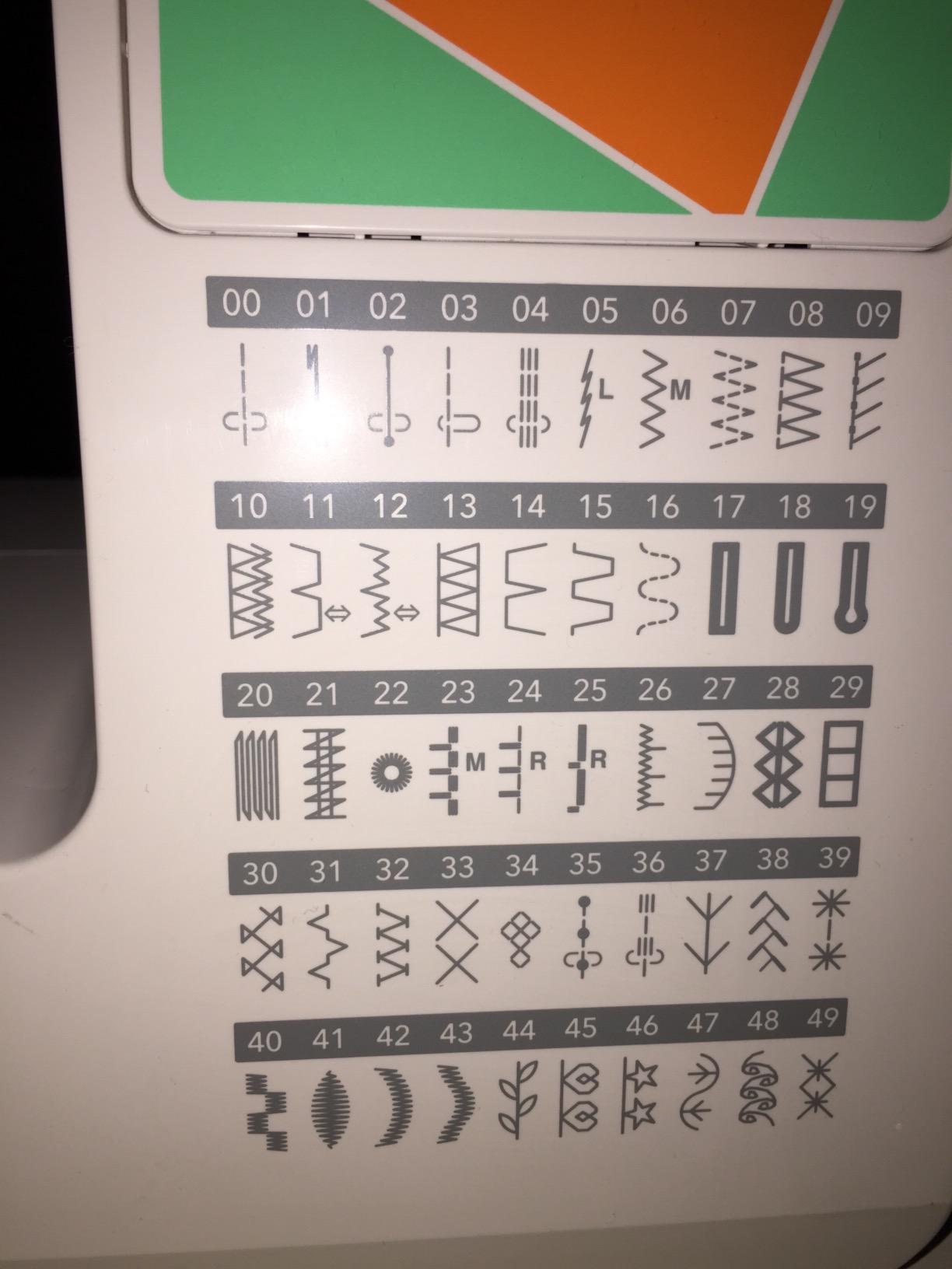 Janome MOD-50 Computerized Sewing Machine with 50 Built-In Stitches, 3 One-Step Buttonholes, Drop Feed and Accessories customer photo 2