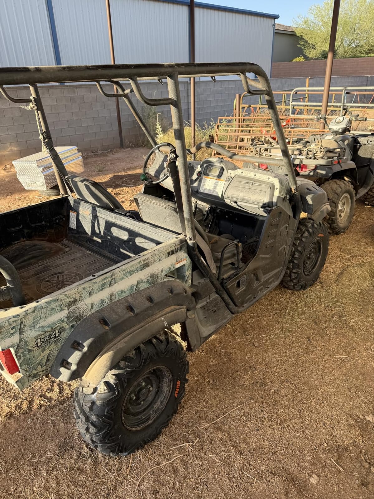 Set of 4 SunF Power.I ATV UTV all-terrain Tires 25x8-12 Front & 25x10-12 Rear, 6 PR, Tubeless A033 customer photo 1