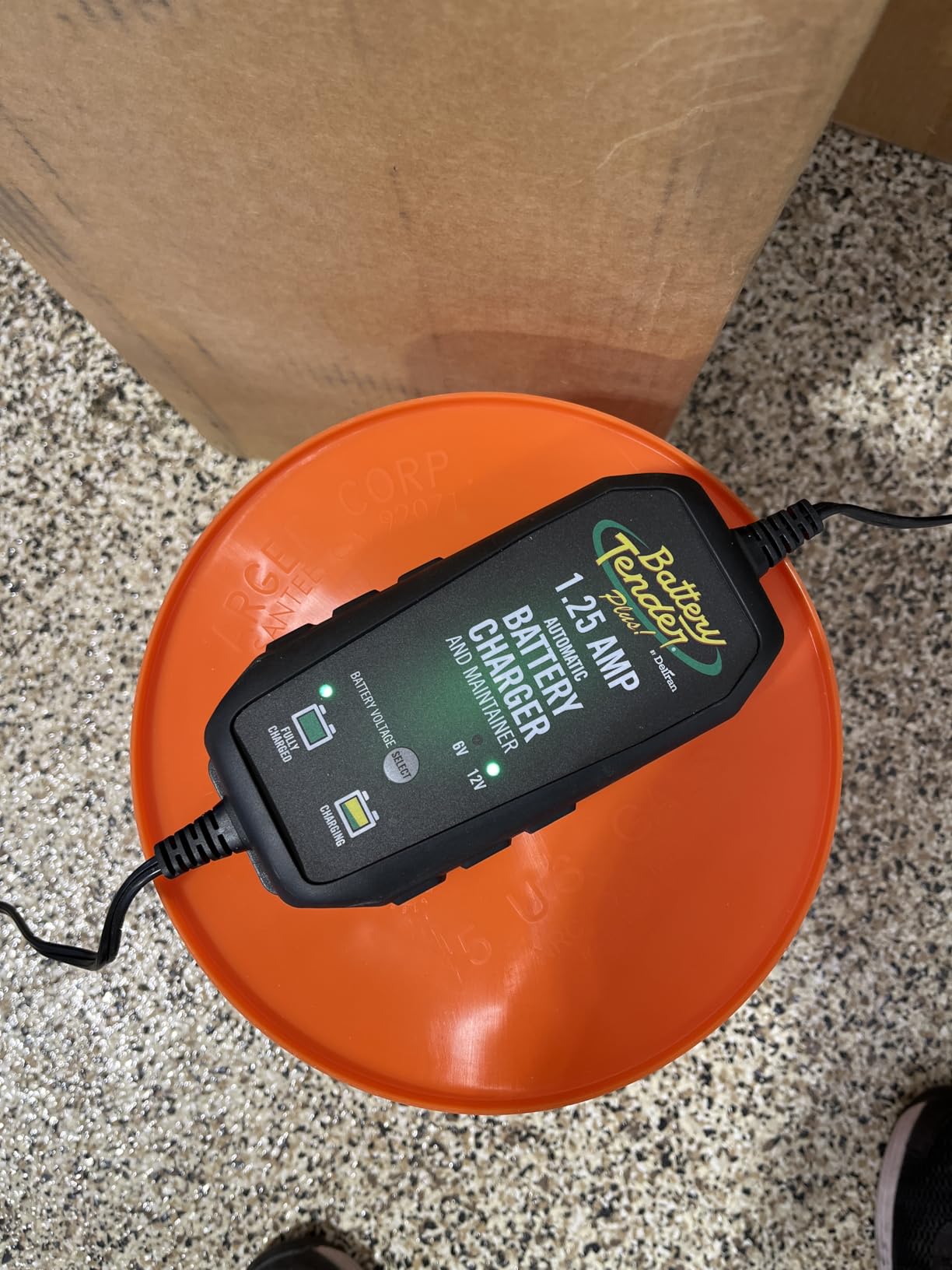 Battery Tender Plus 12V 1.25 AMP Battery Charger and Maintainer: Fully Selectable 6V or 12V Battery Charger and Maintainer for Powersports ATVs, Motorcycles, Snowmobiles, and More - 022-0211-DL-WH customer photo 2