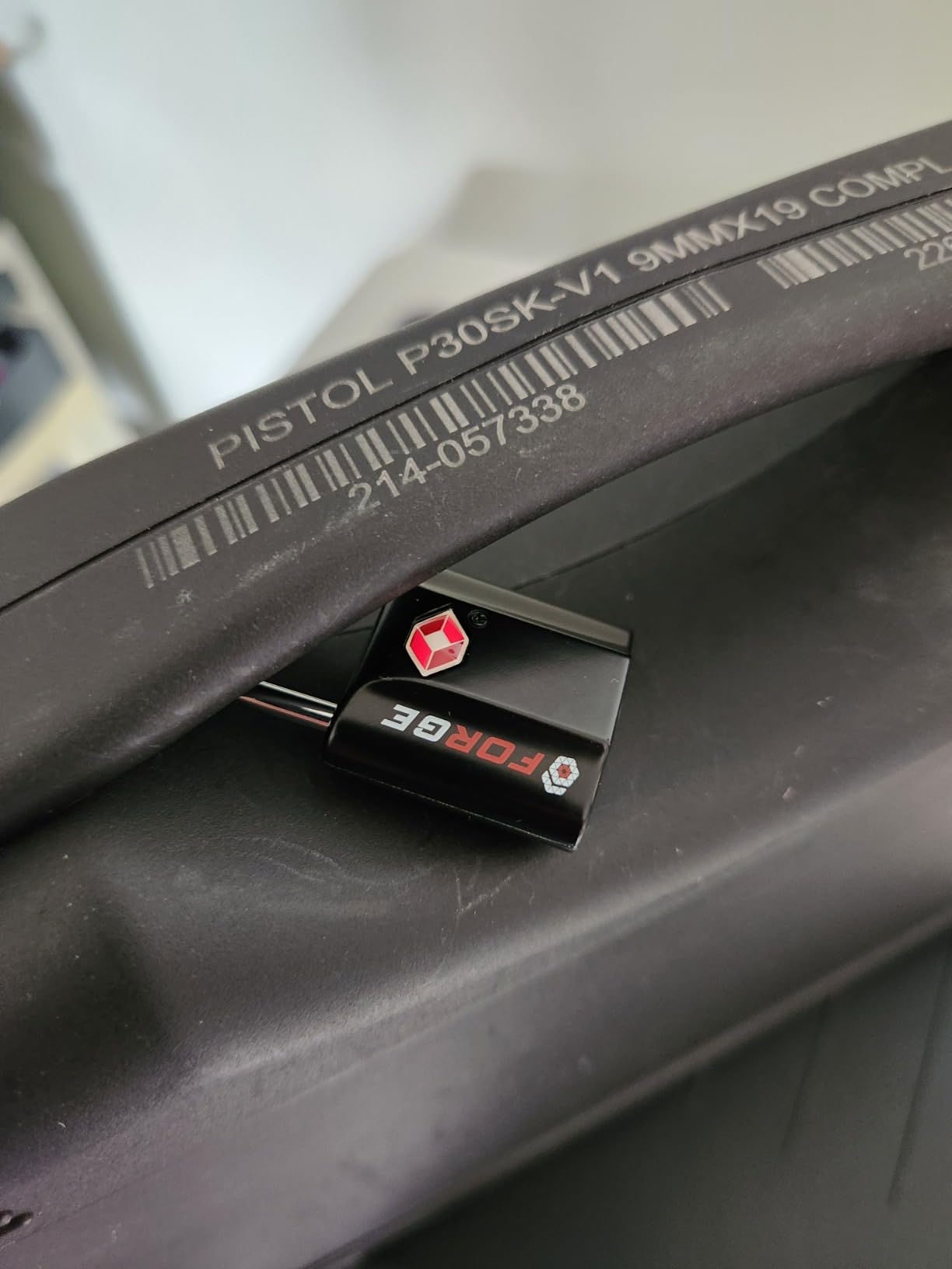 Forge OX 1'' Wide 1.8'' Tall, TSA Approved Luggage Locks: Key Locks for Travel. Ultra Secure Dimple Key Travel Locks Alloy Body. for Luggage, Backpack, Small Toolbox and More. Black 2 Pack customer photo 2