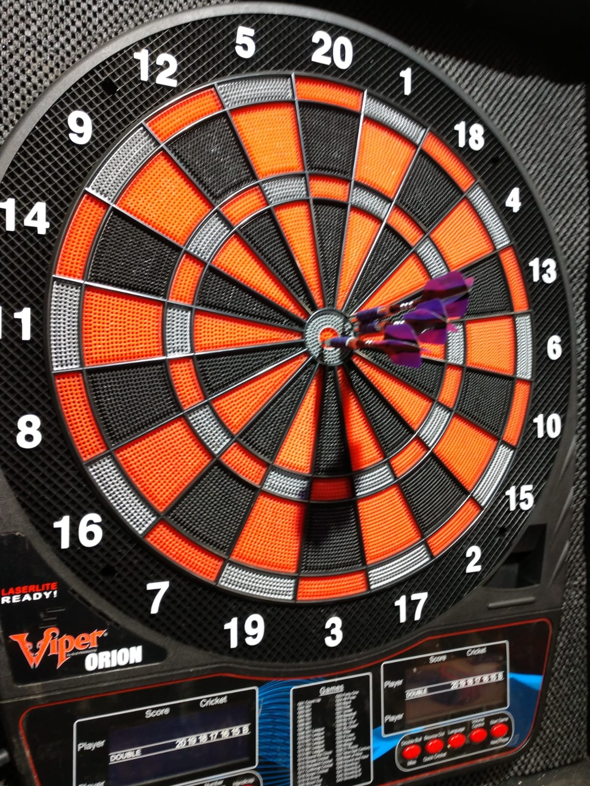 Viper by GLD Products Orion Electronic Soft Tip Dart Board for Adults | 15.5 Inch Regulation Target Face, 43 Games, 300 Options, 1-8 Players, Dual LCD Displays, Automatic Scoring customer photo 1