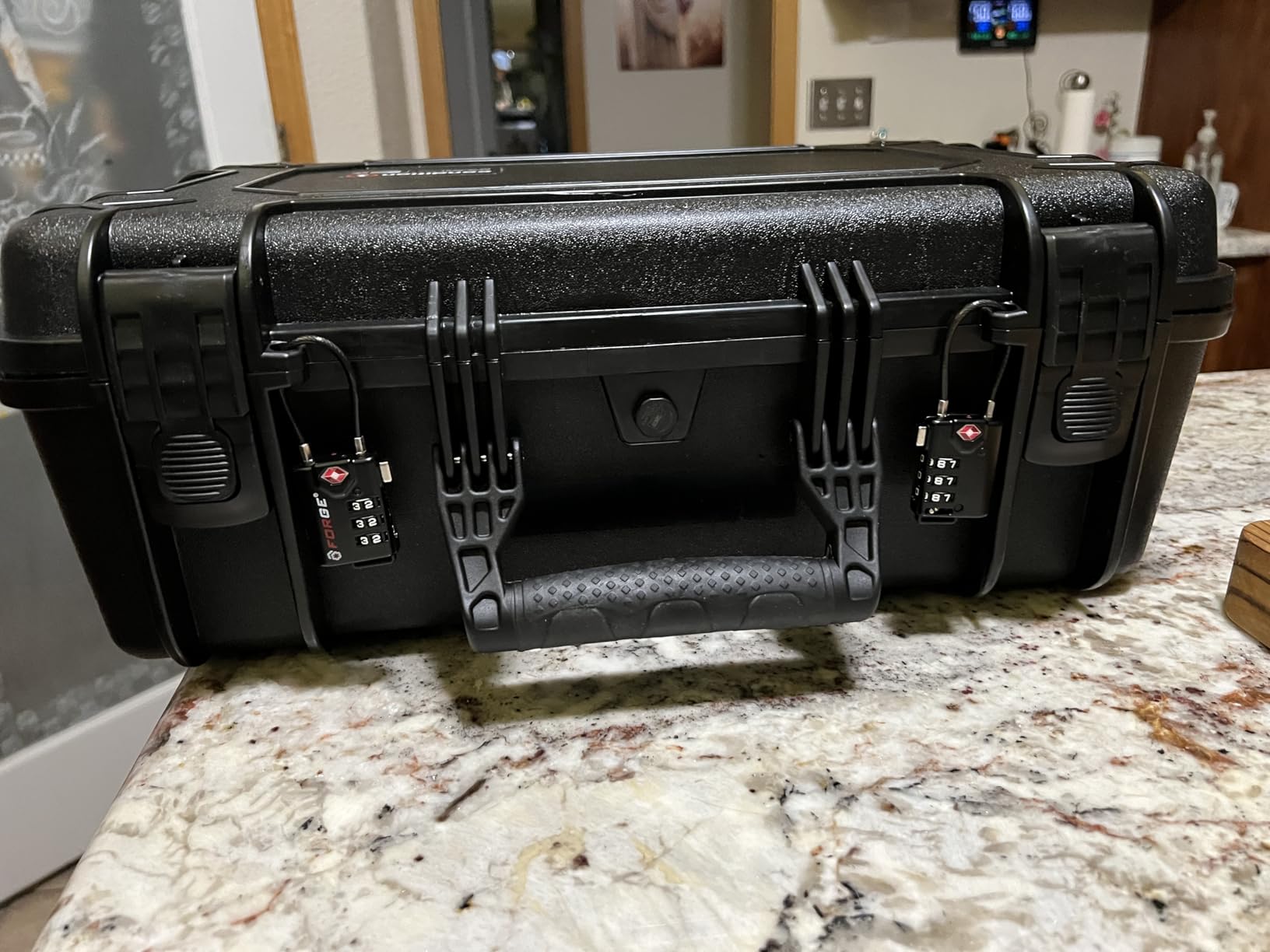 TSA Approved Cable Luggage Locks, Re-settable Combination with Alloy Body, Black 2 Locks customer photo 1