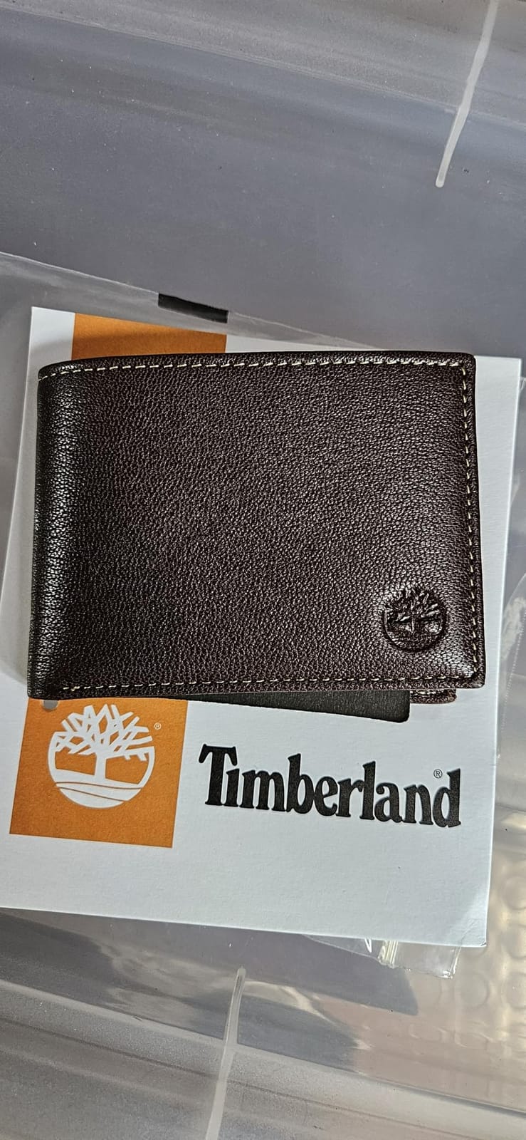 Men's Genuine Leather Passcase Security RFID Wallet customer photo 1