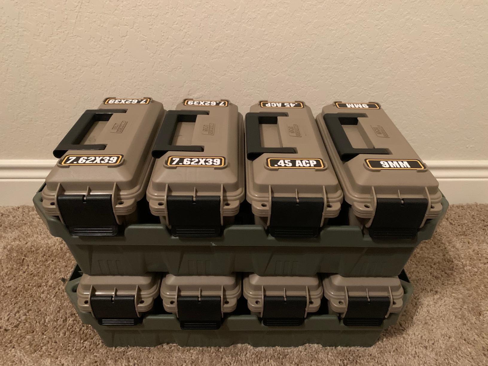 MTM AC4C 4-Can Ammo Crate, 30 Caliber, Dark Earth/Army Green customer photo 1