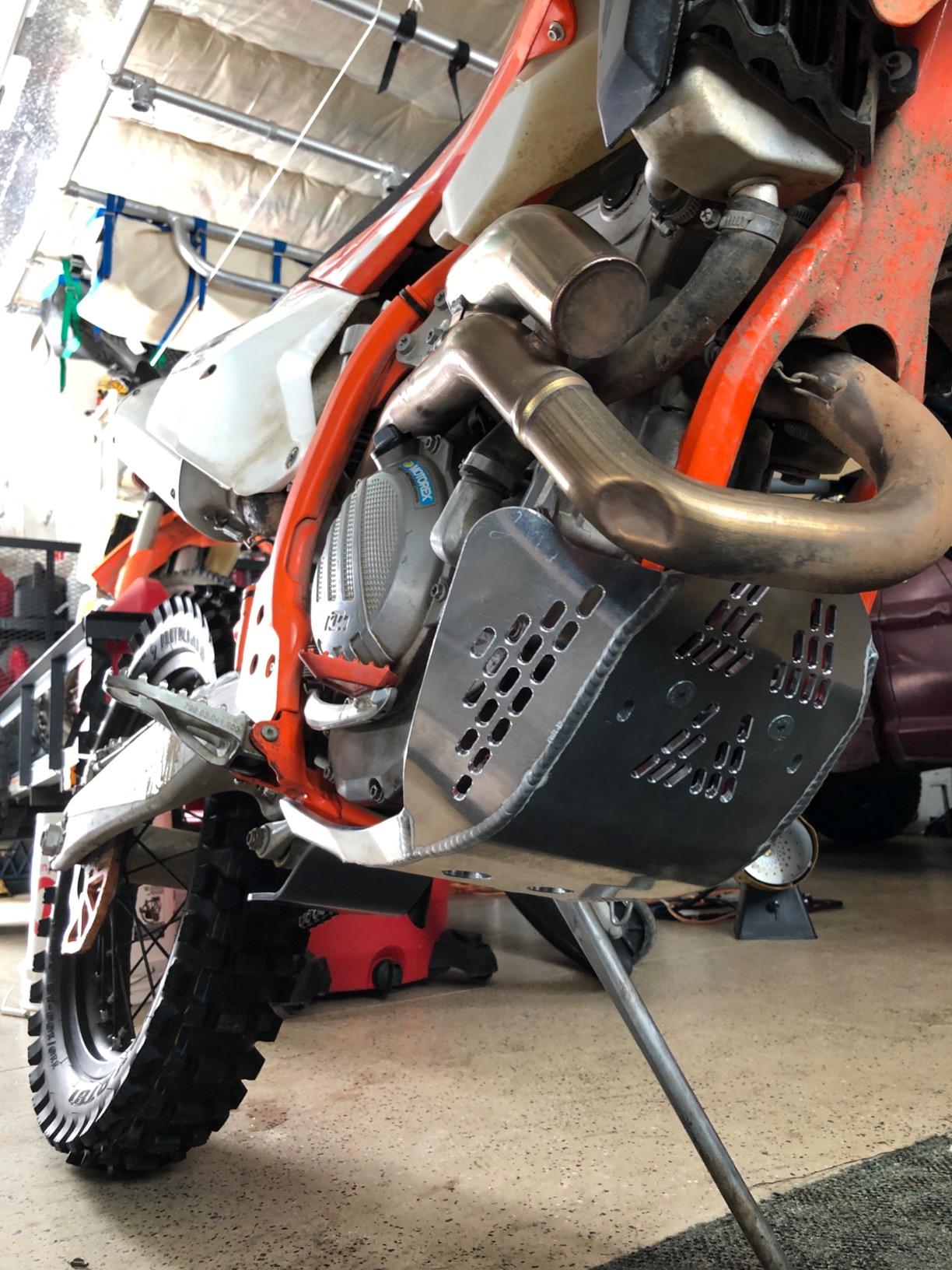 Skid Plate 16-17 KTM Husqvarna Enduro Engineering customer photo 1