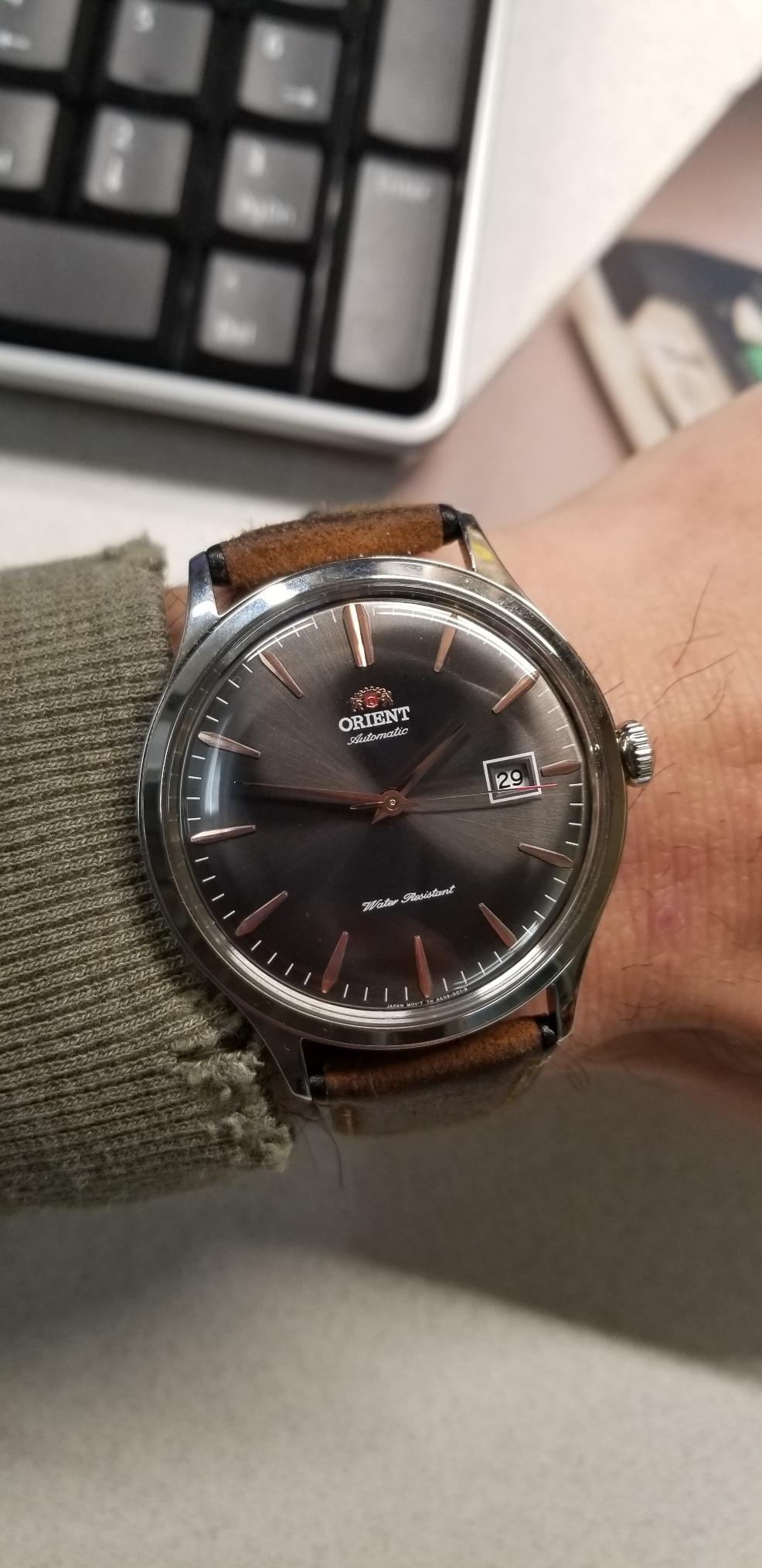 Orient Bambino Version 4 | Automatic/Hand-Winding | 42mm Automatic Dress Watch customer photo 1