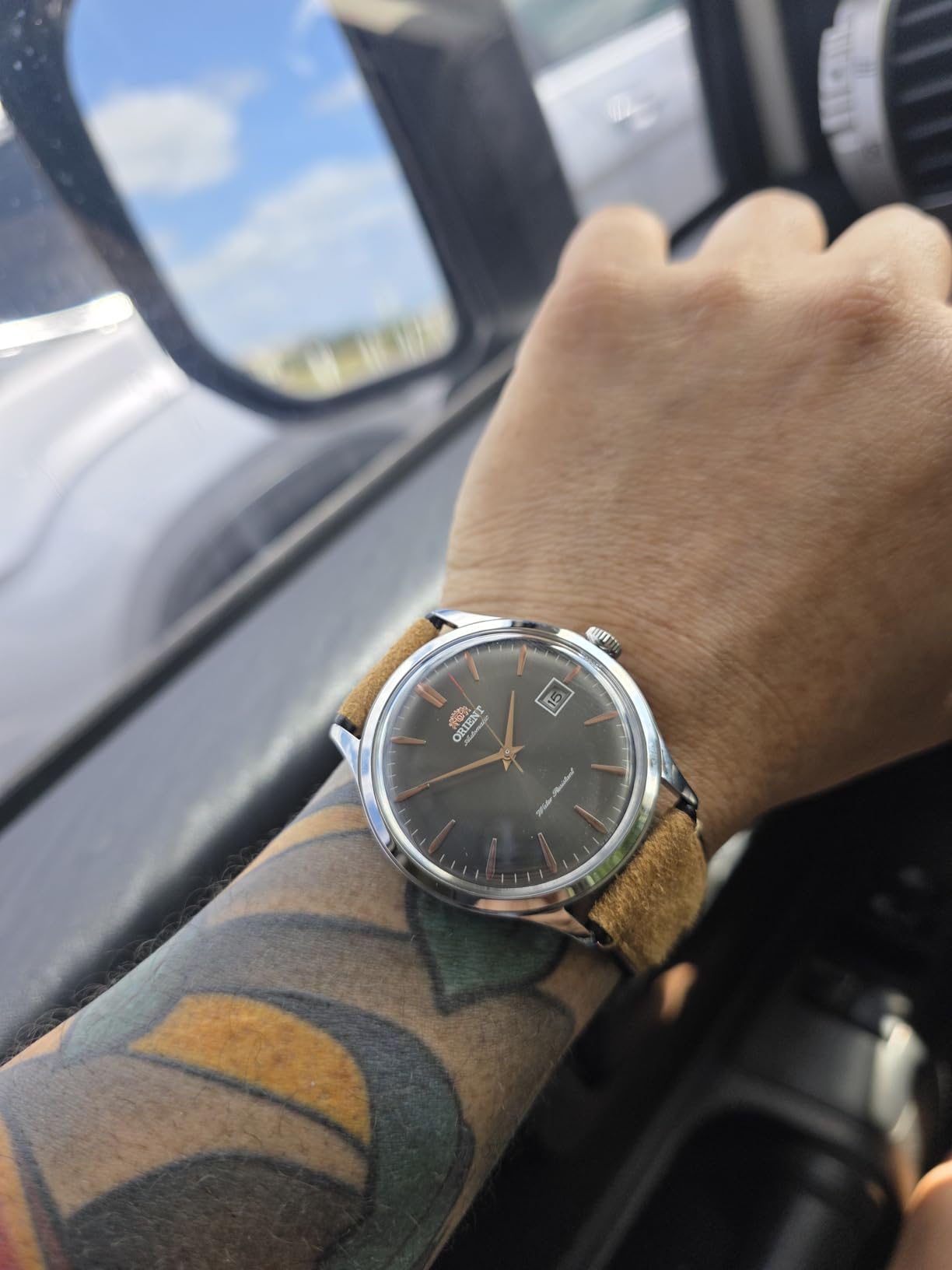 Orient Bambino Version 4 | Automatic/Hand-Winding | 42mm Automatic Dress Watch customer photo 2