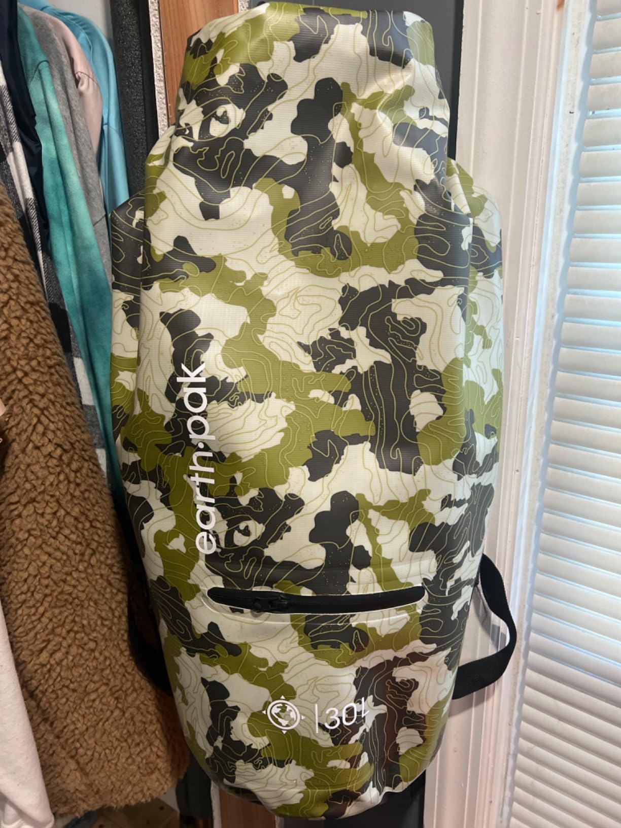 Earth Pak Waterproof Dry Bag with Zippered Pocket - Waterproof Dry Bag Backpack Keeps Gear Dry customer photo 1