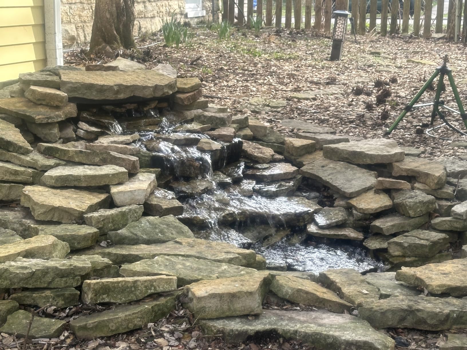Aquascape Backyard Waterfall Fountain Kit for Landscape and Garden | 83013 Black customer photo 1