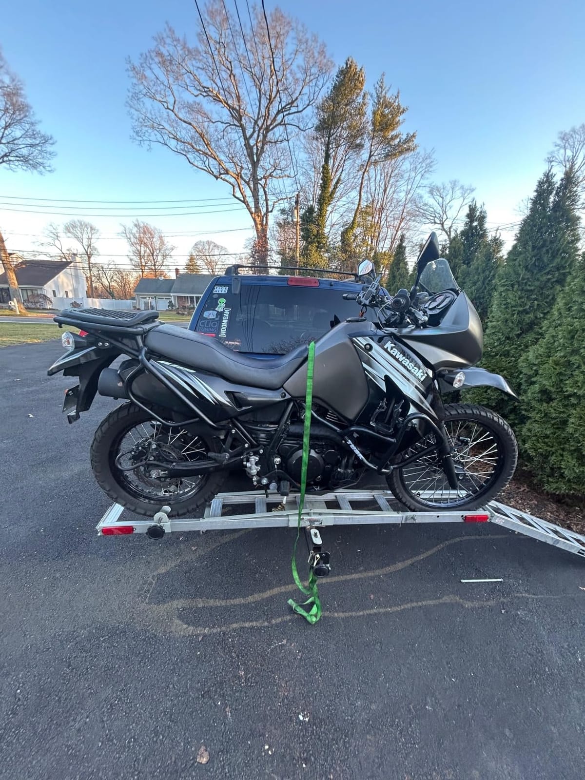 Tusk Crash Bars - Engine Guards Black Compatible with Kawasaki KLR650 2008-2018 Gen 2 customer photo 2