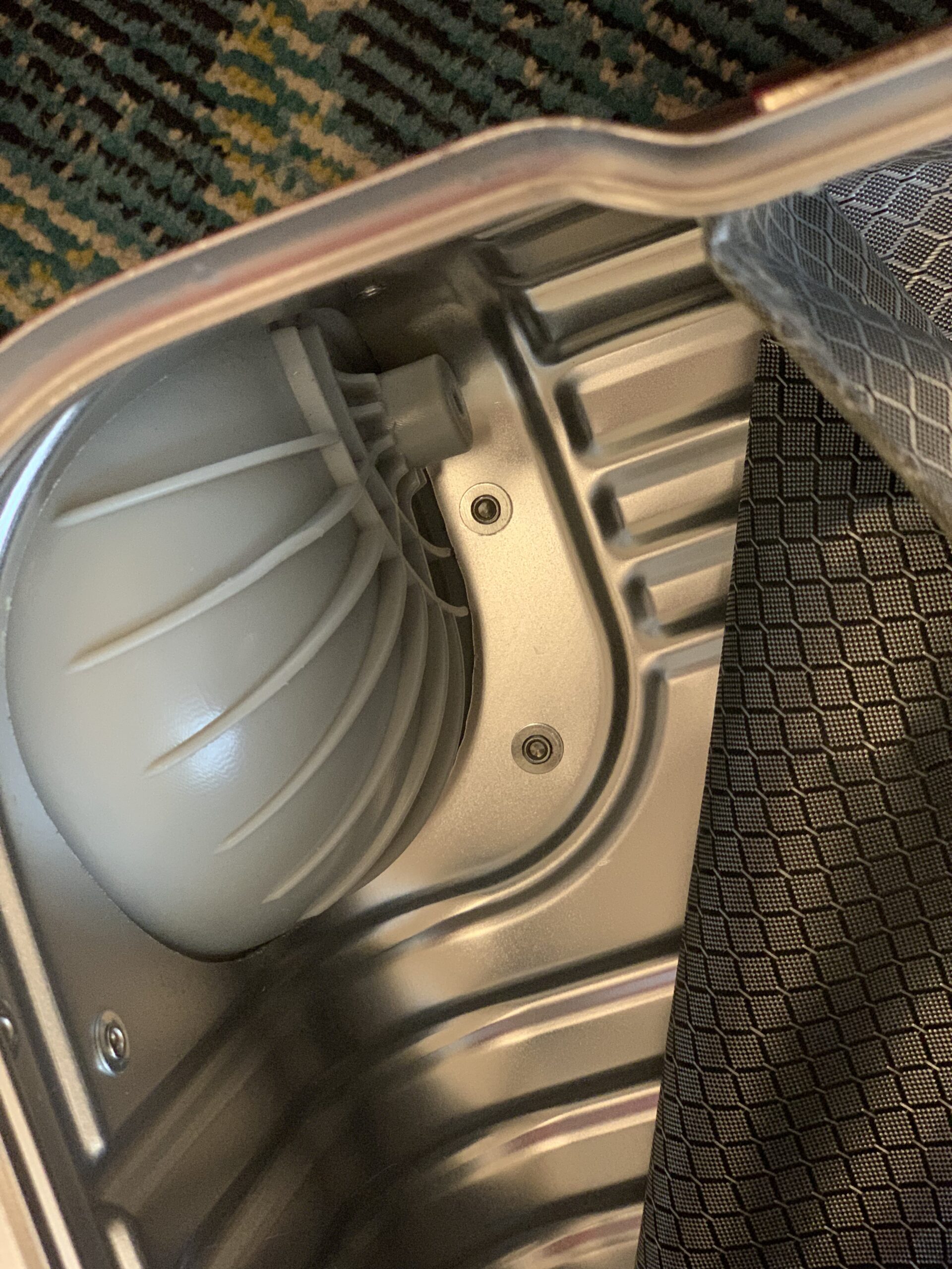TRAVELKING All Aluminum Carry On Luggage with TSA Locks Fashion Cool Metal Hard Shell Spinner Suitcase (Silver, 20 Inch) customer photo 2
