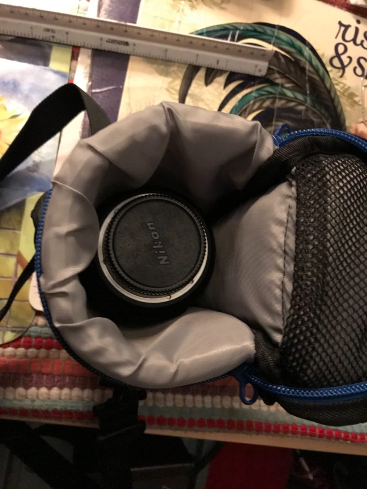 JJC Deluxe Lens Case Pouch Bag for Camera Lens Below 3.15