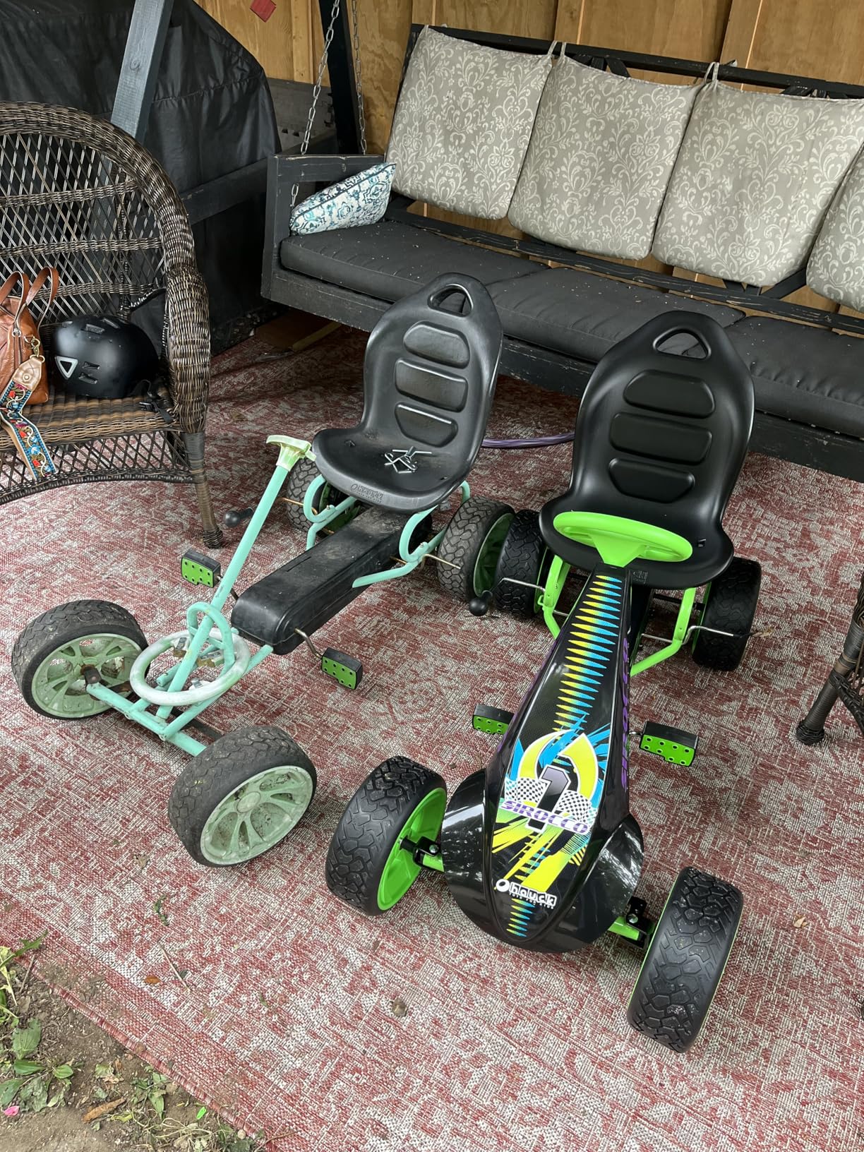 hauck Sirocco Go-Kart Kids Pedal Racing Cart w/Low Profile Rubber Wheels & Ergonomic Seat customer photo 1